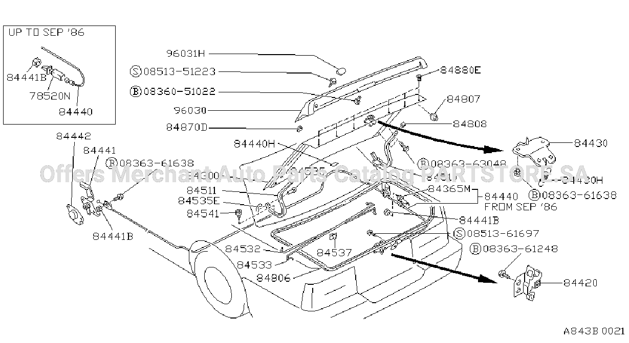 Trunk Lid Fitting