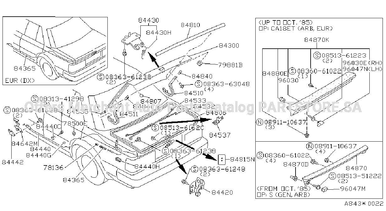 Trunk Lid Fitting