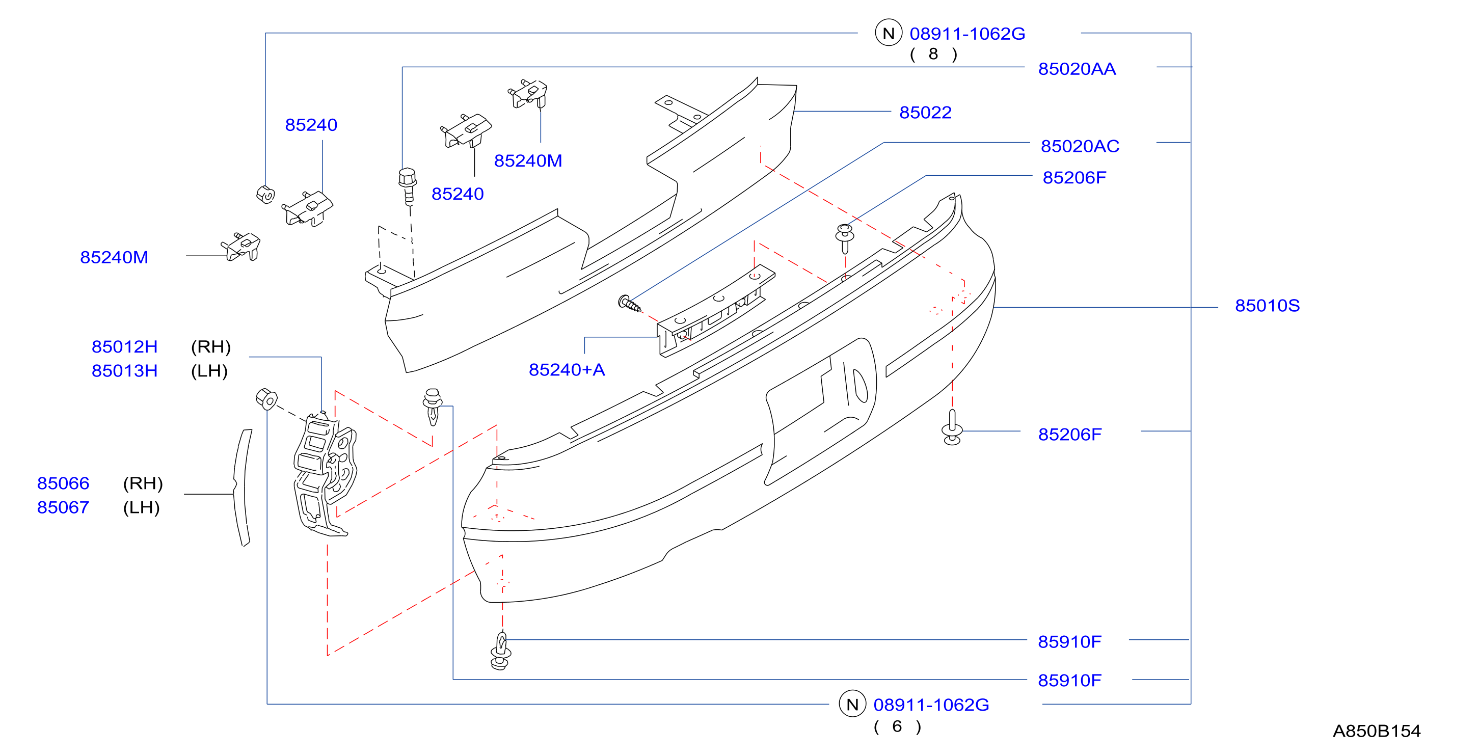 Rear Bumper S