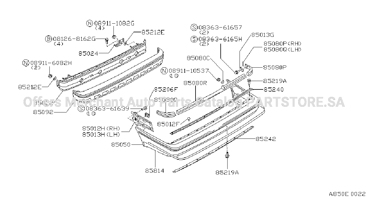 Rear Bumper No 2