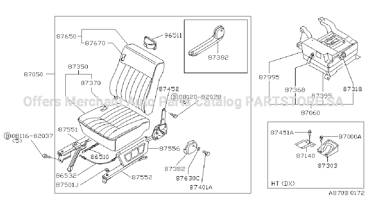 Front Seat Seat Front Lh