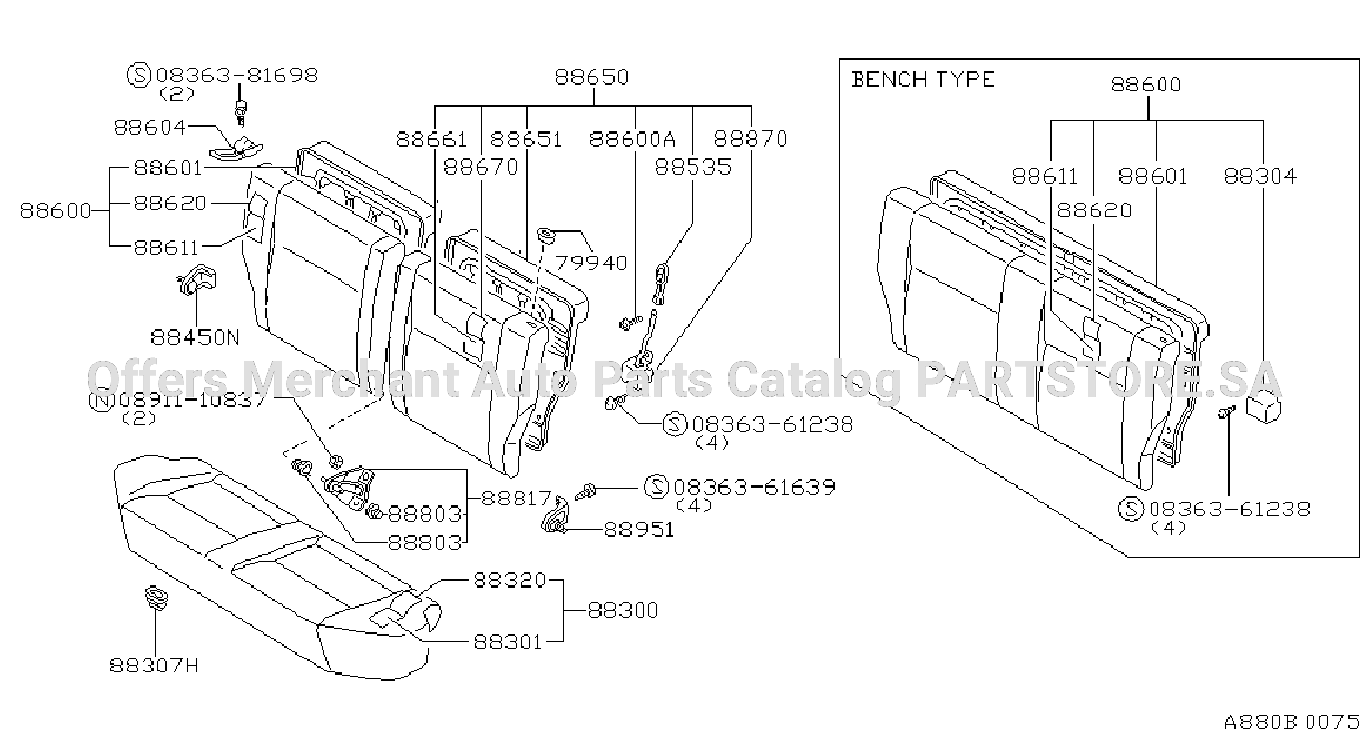 Rear Seat
