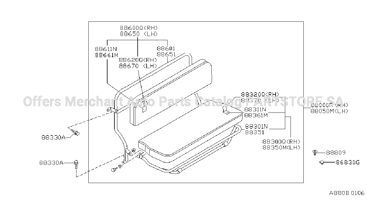 Rear Seat Side Facing