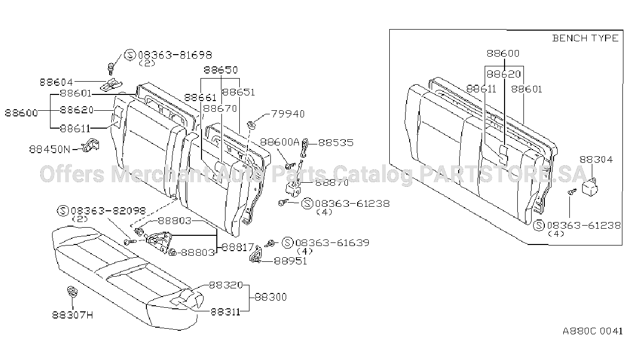 Rear Seat