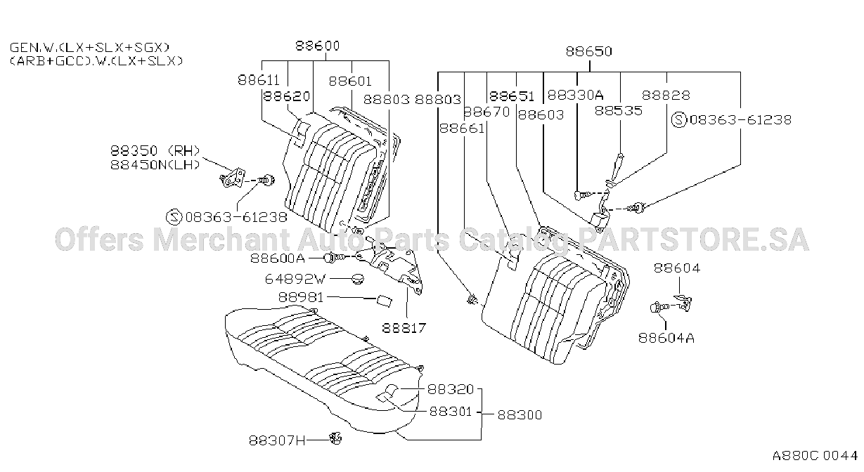 Rear Seat