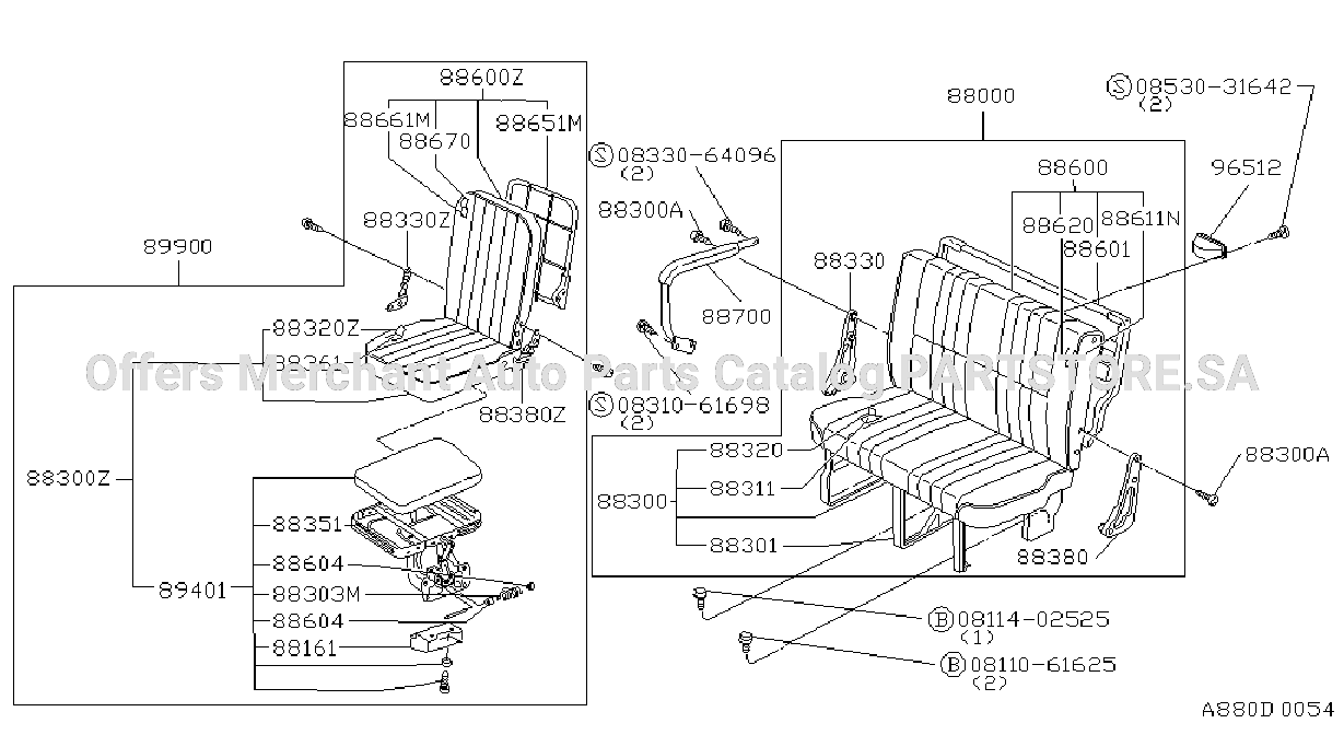 Rear Seat