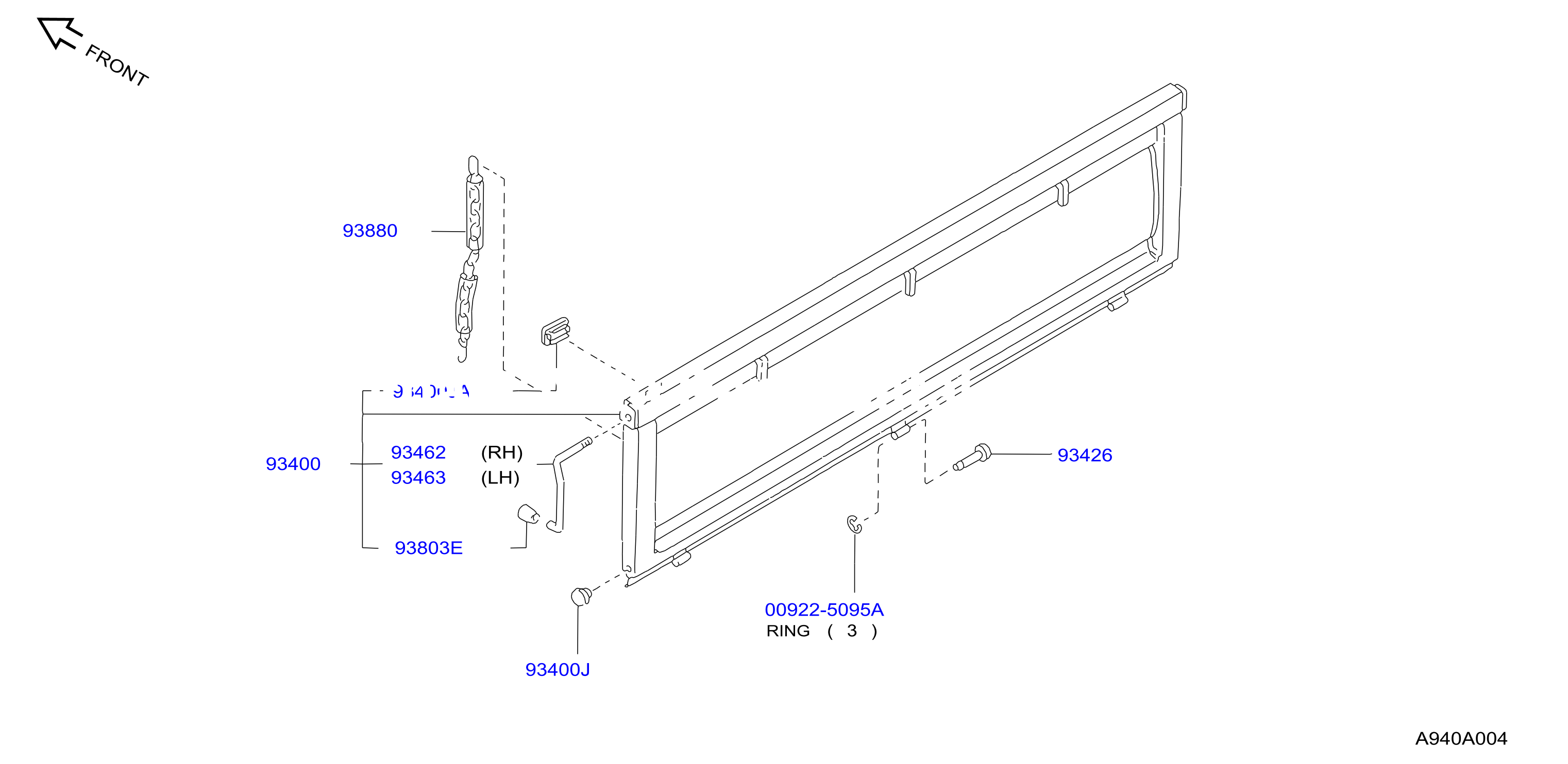 Rear Body Rear Gate Fitting