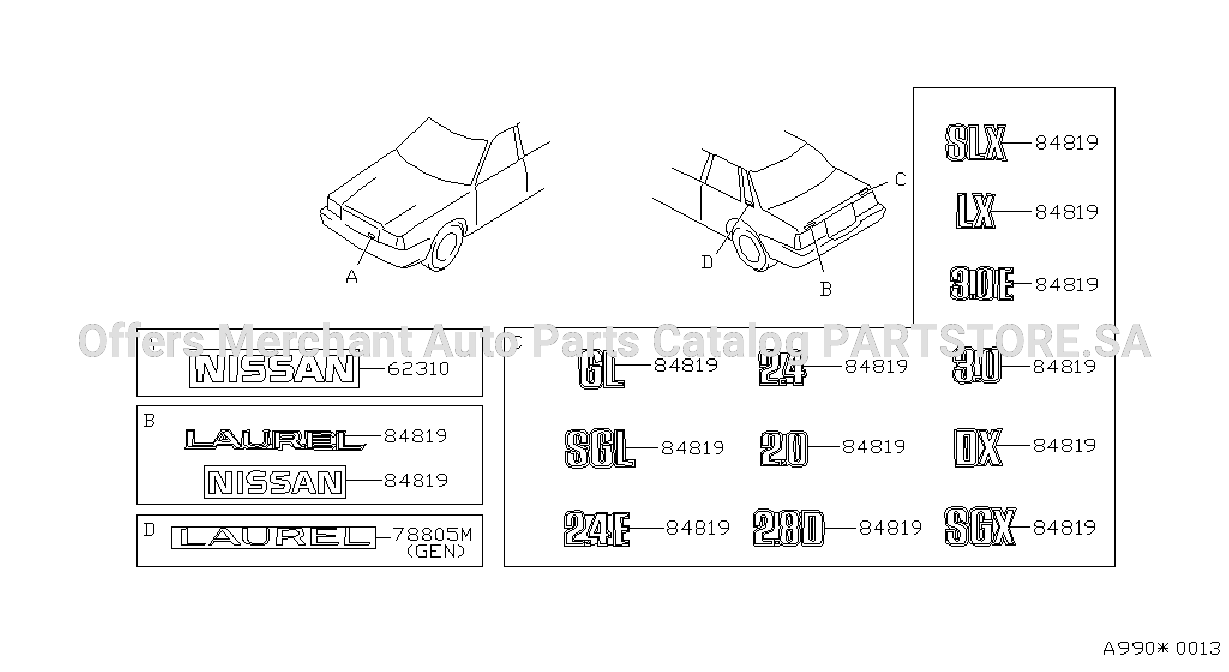 Emblem Name Label