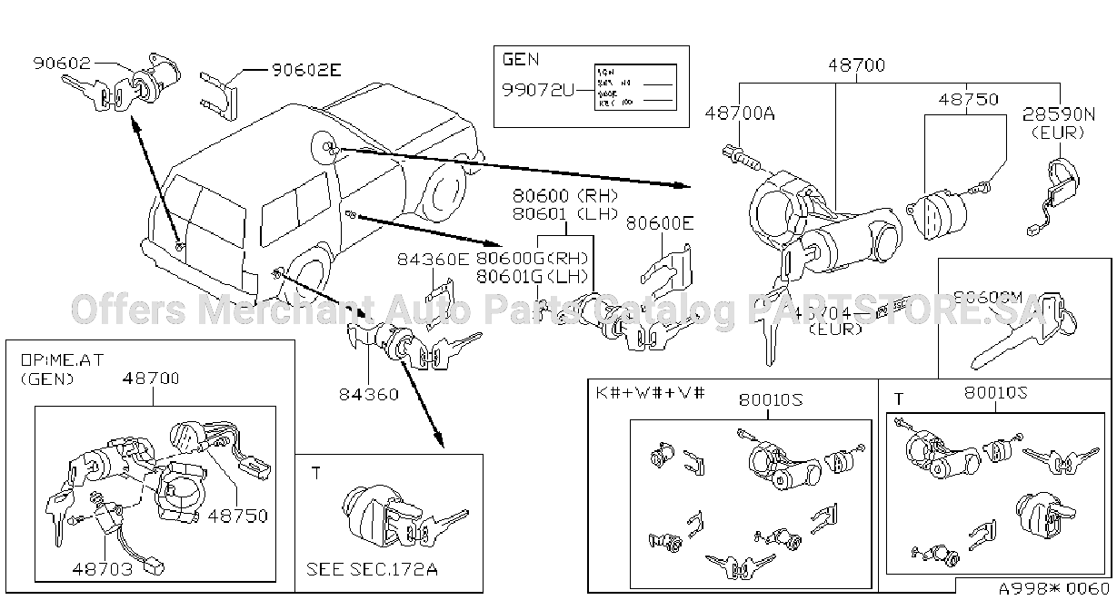Key Set Blank Key