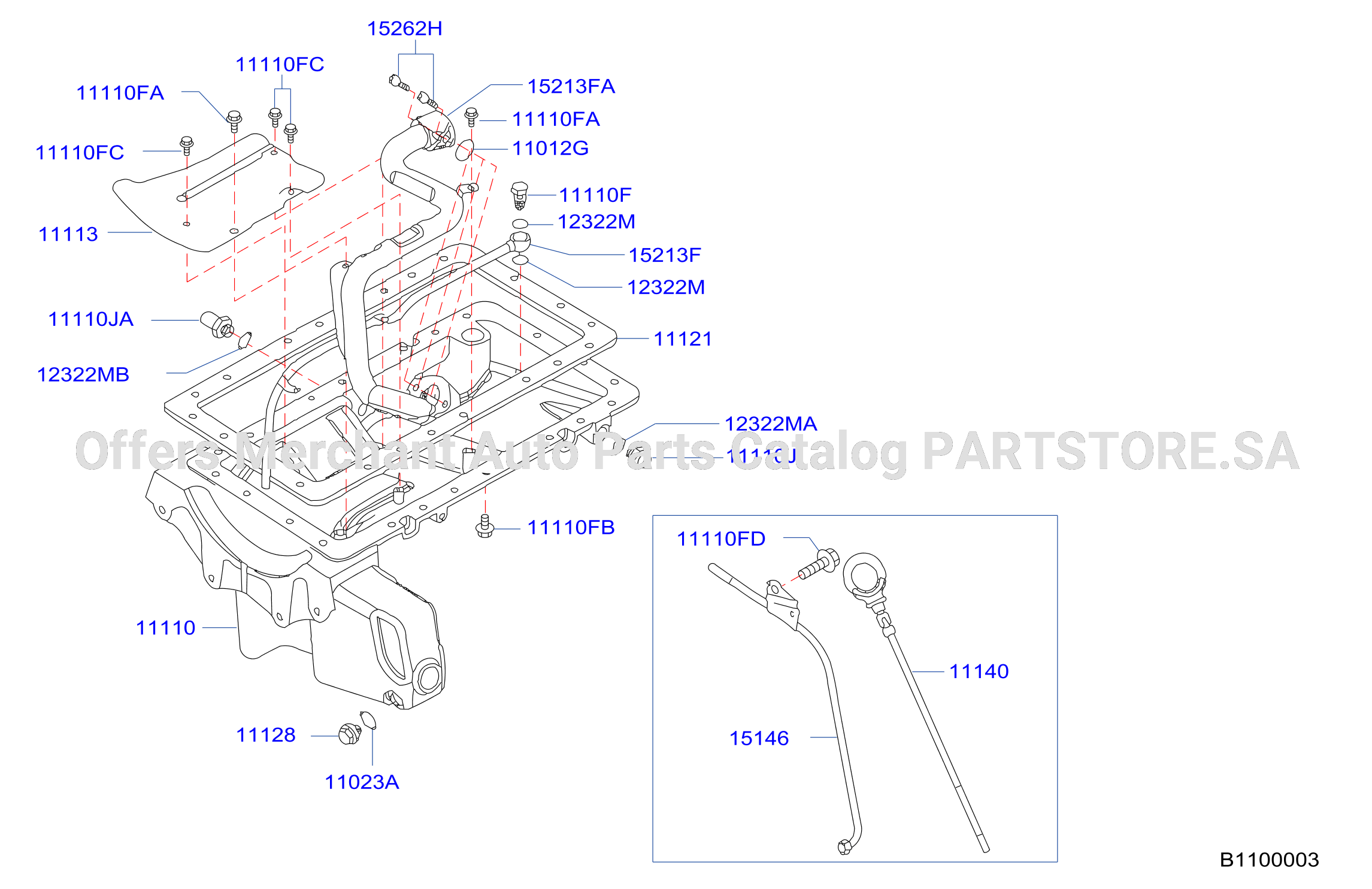 Cylinder Block Oil Pan Oil Pan Parts