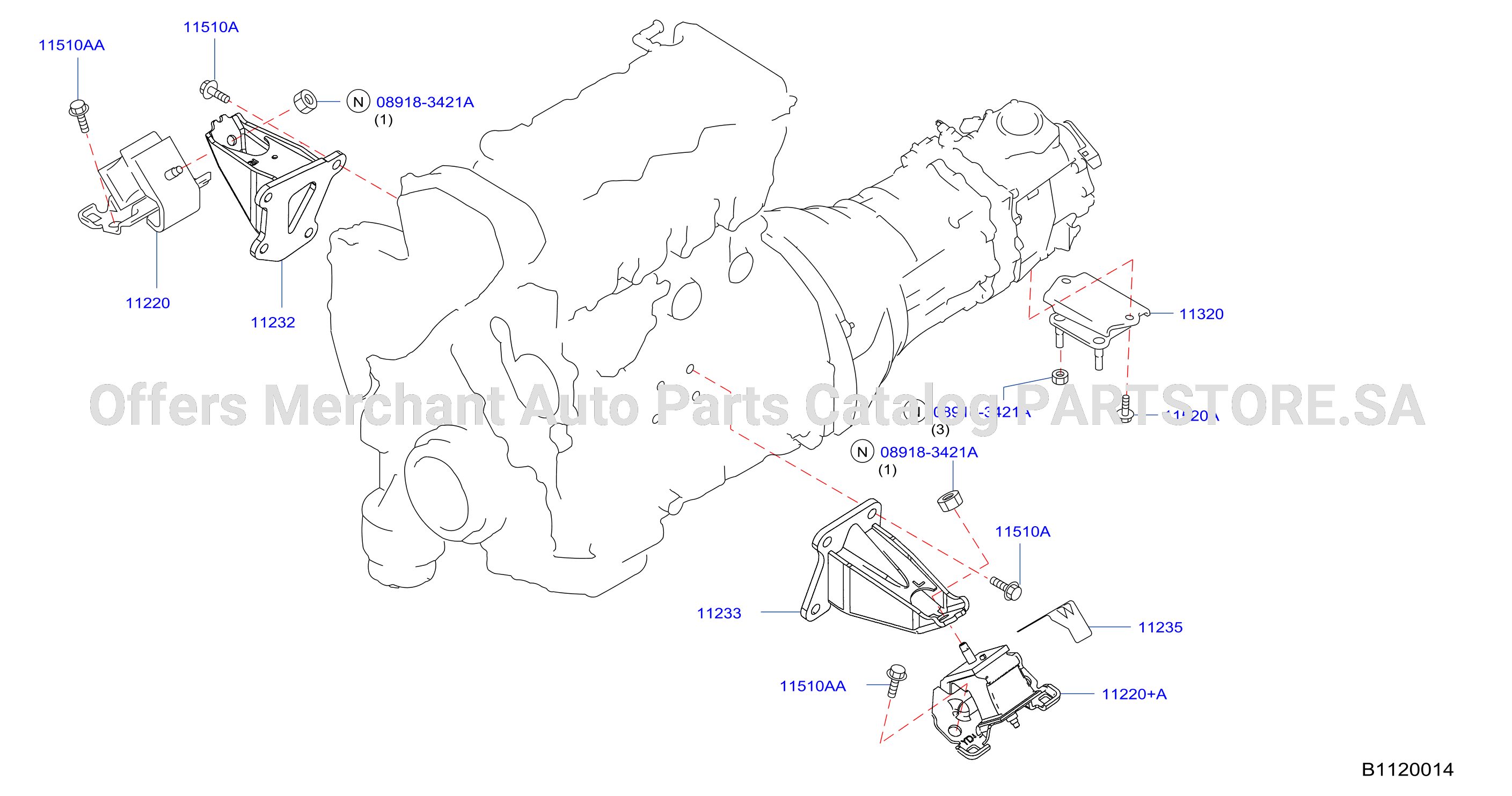 Engine Transmission Mounting