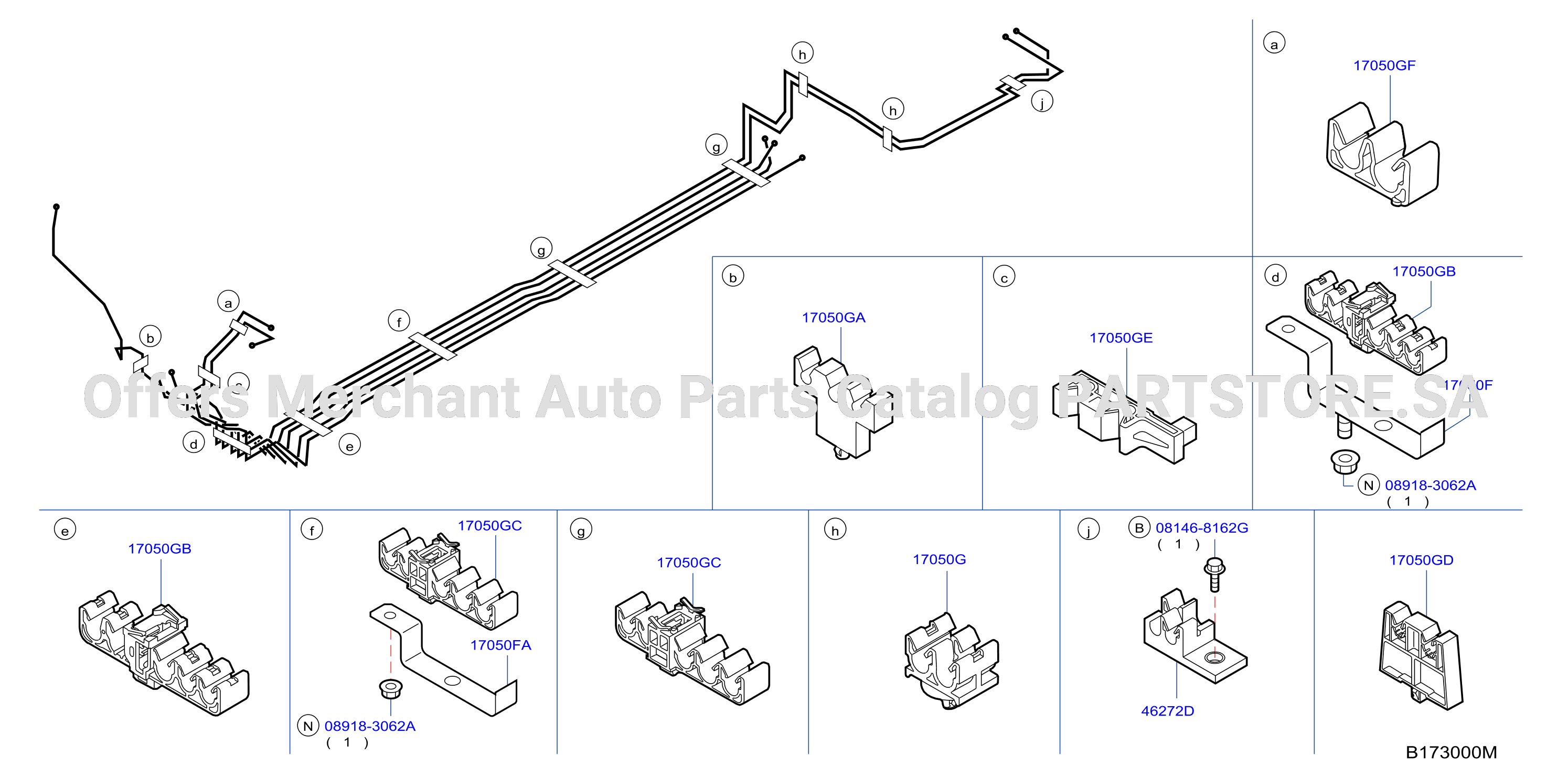 Fuel Piping Fitting Parts