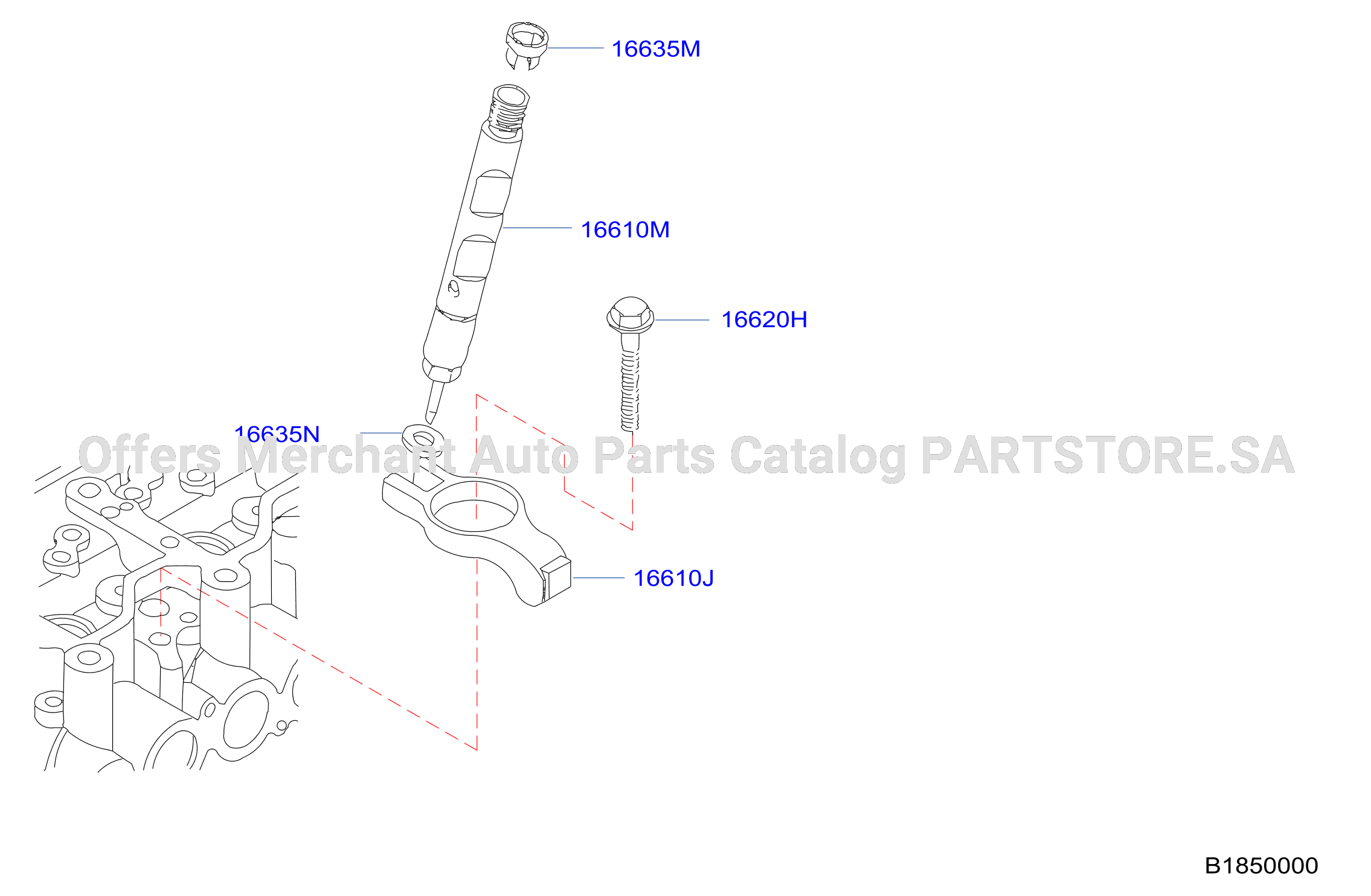 Fuel Supply System Nozzle Holder