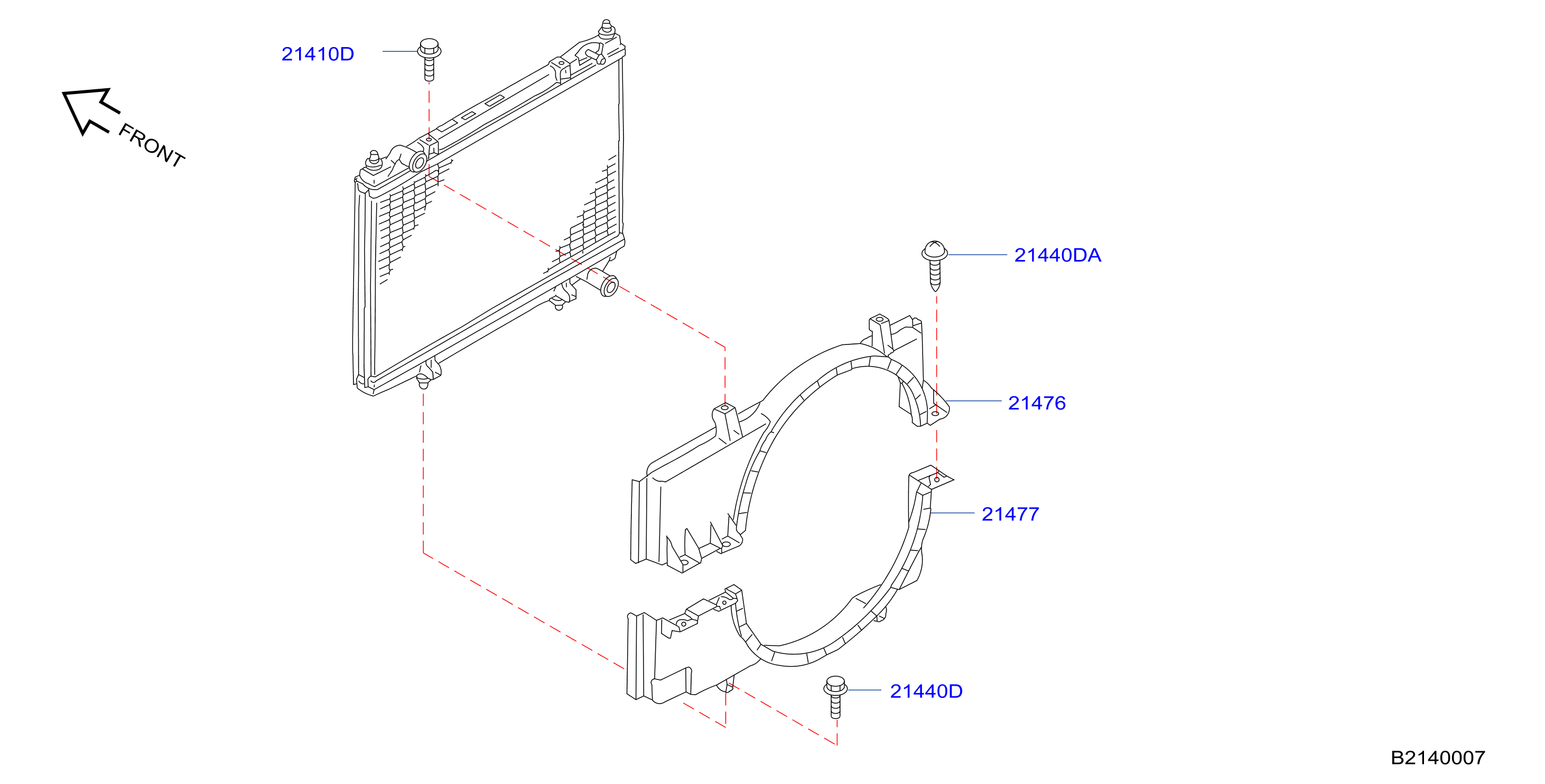 Radiator Shroud Inverter Cooling Shroud