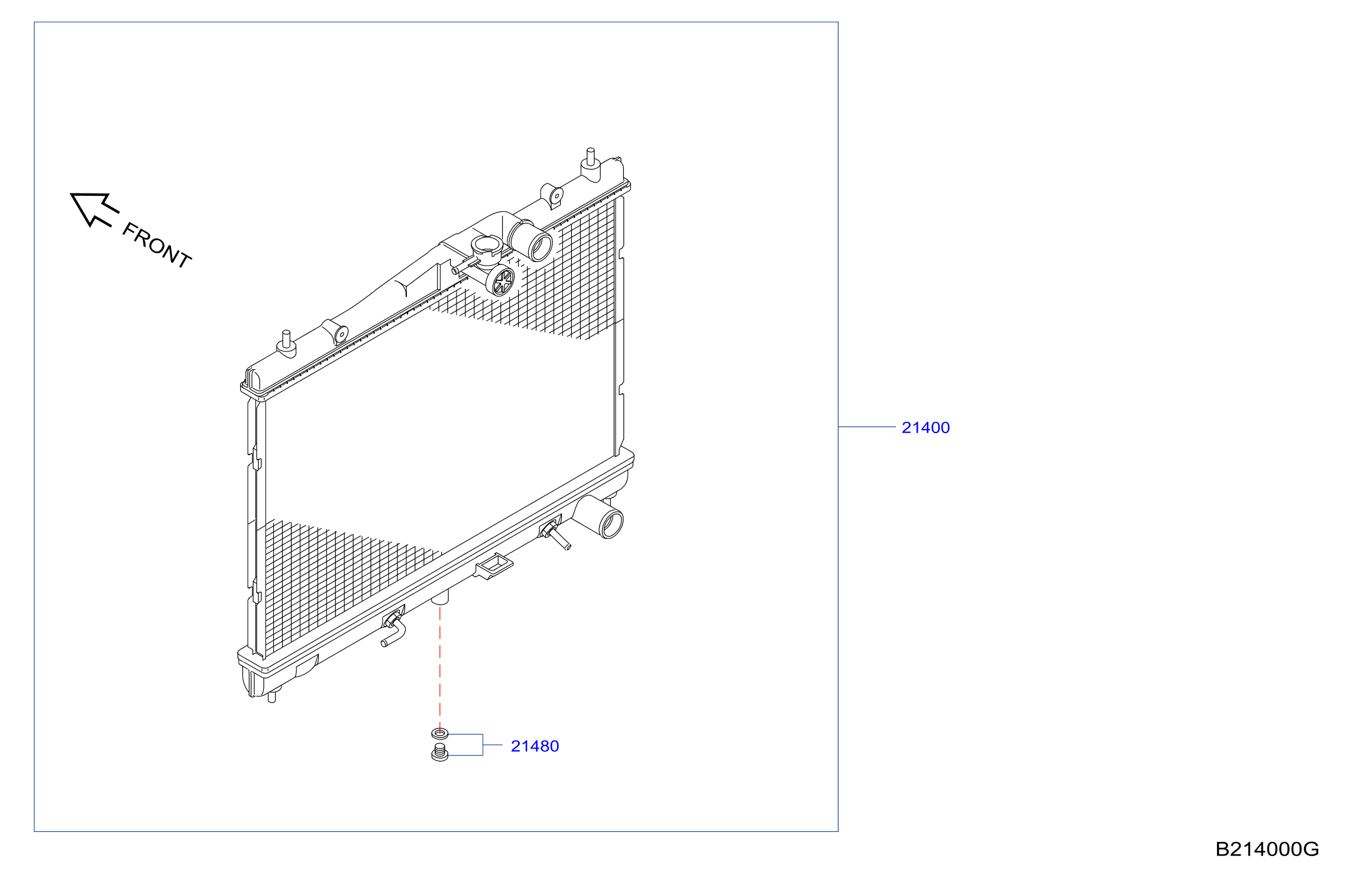 Radiator Shroud Inverter Cooling Radiator