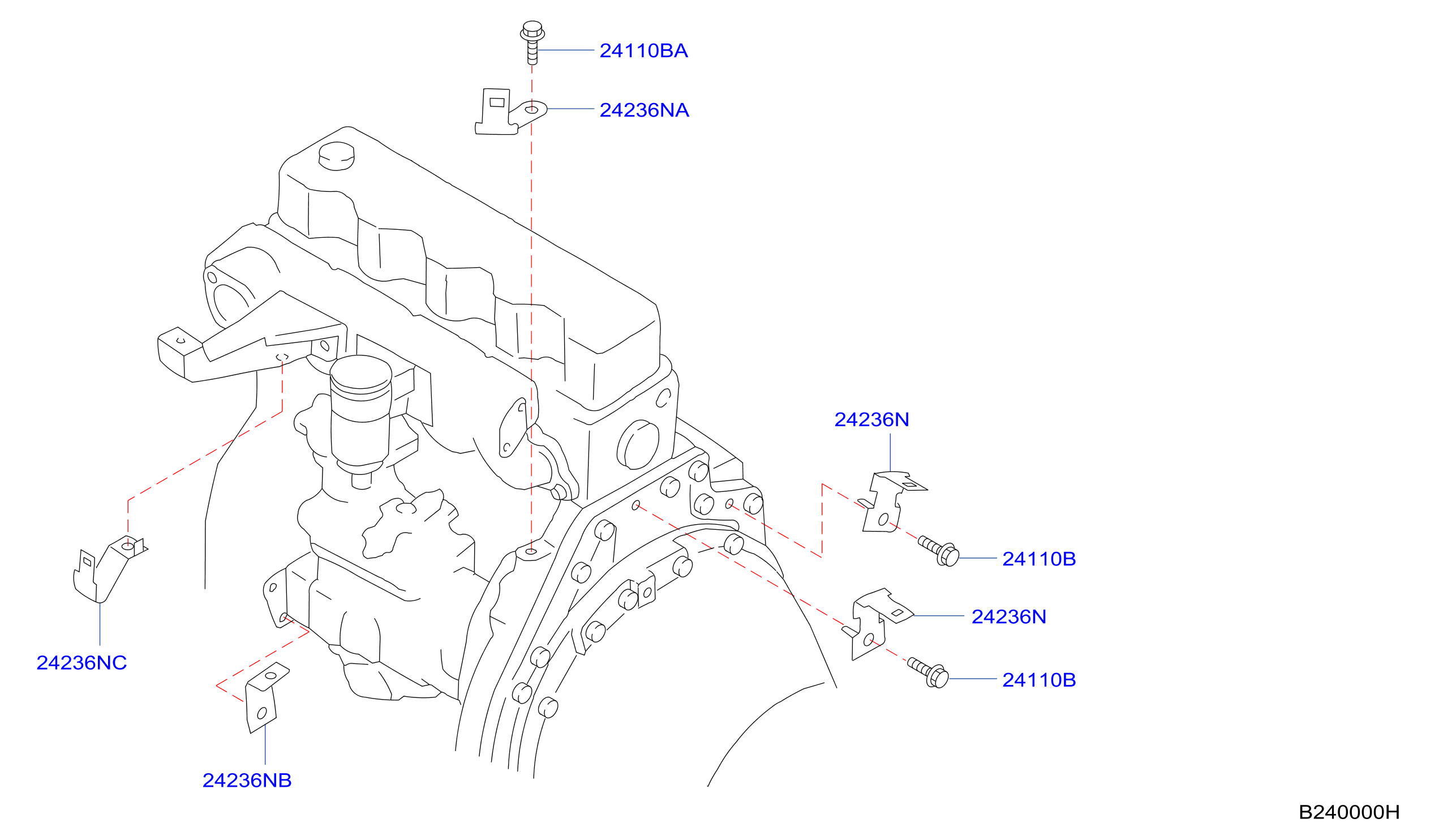 Wiring Harness Clips For Engine