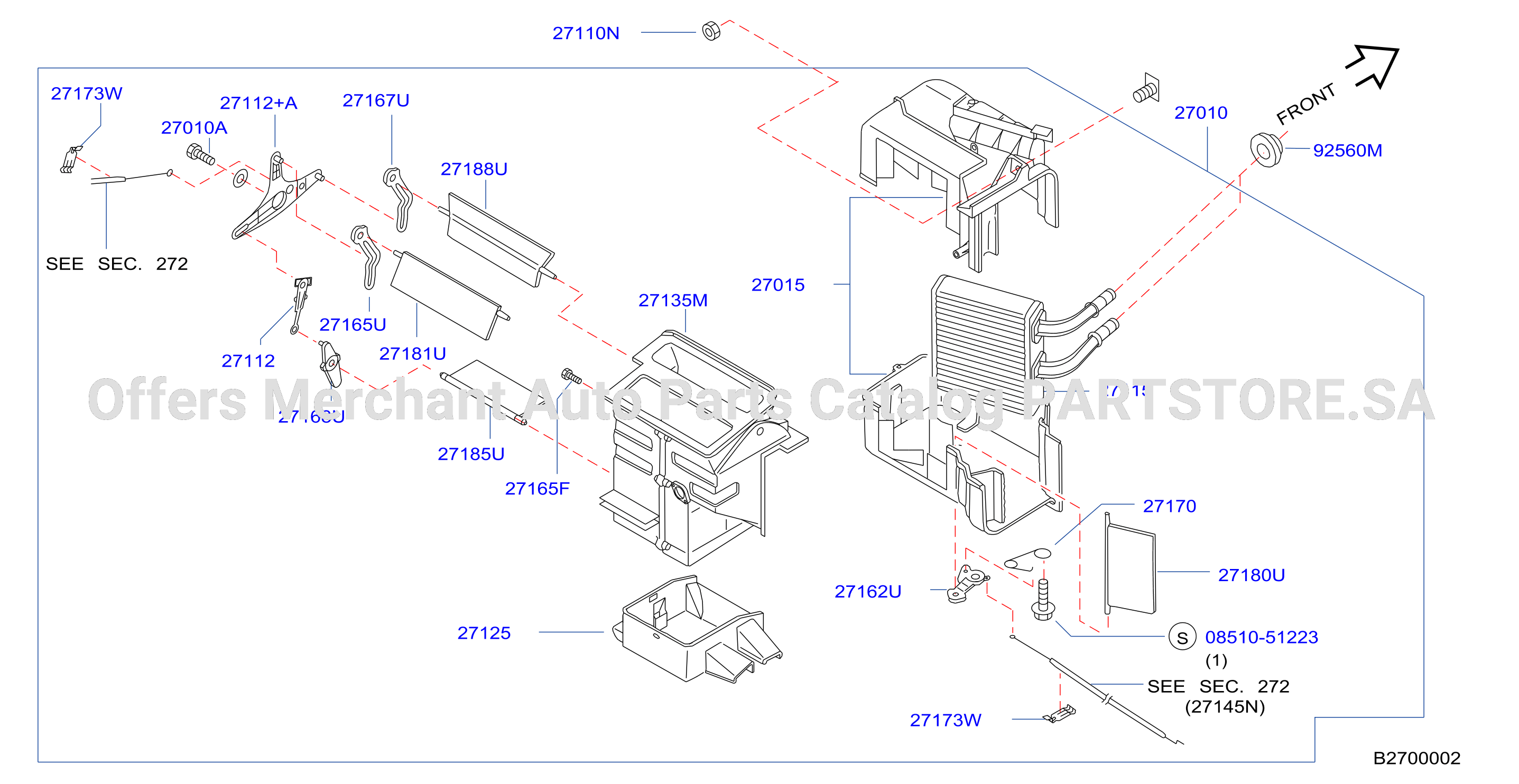 Heater Blower Unit Heater Fr