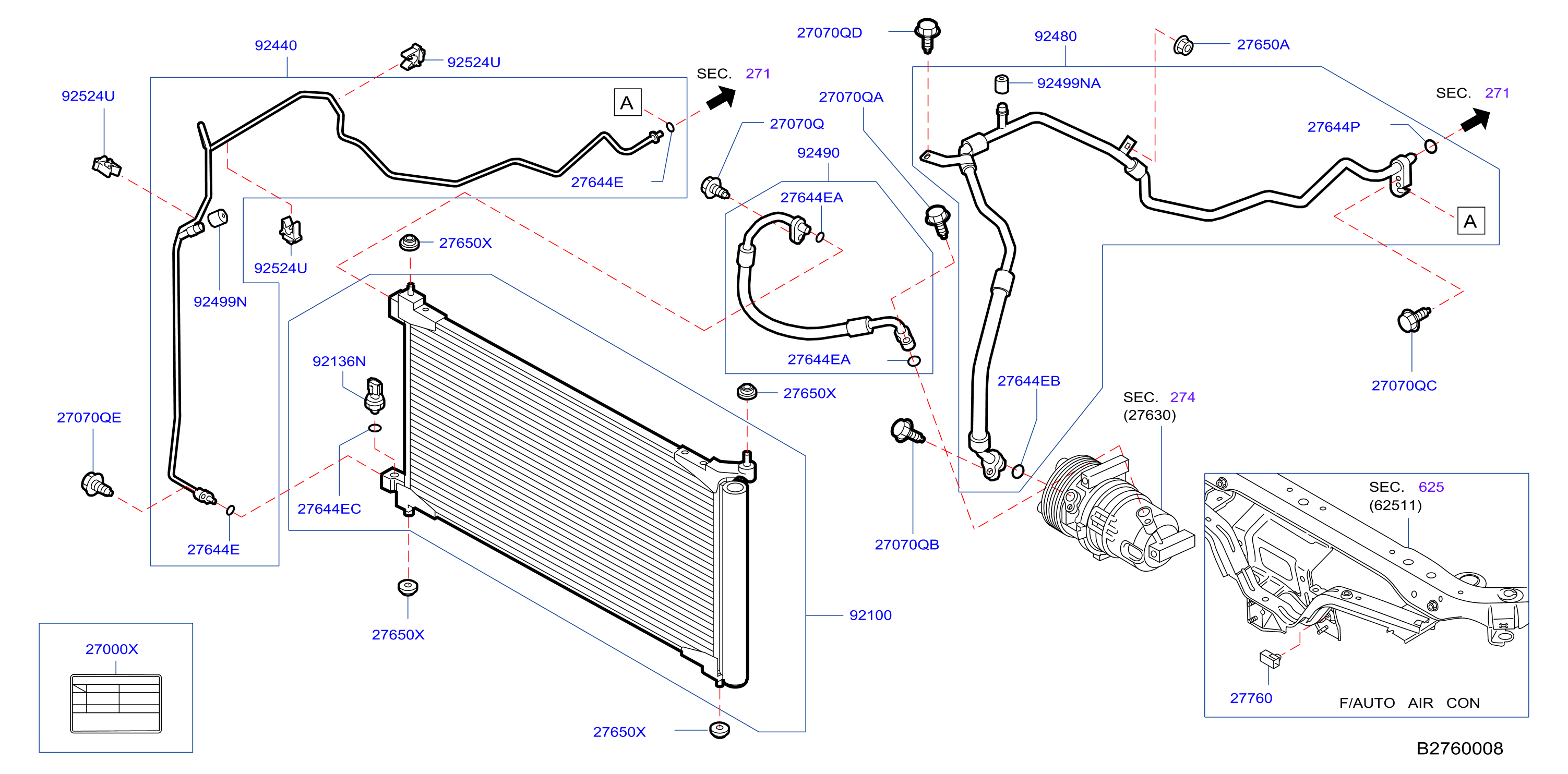 Condenser Liquid Tank Piping