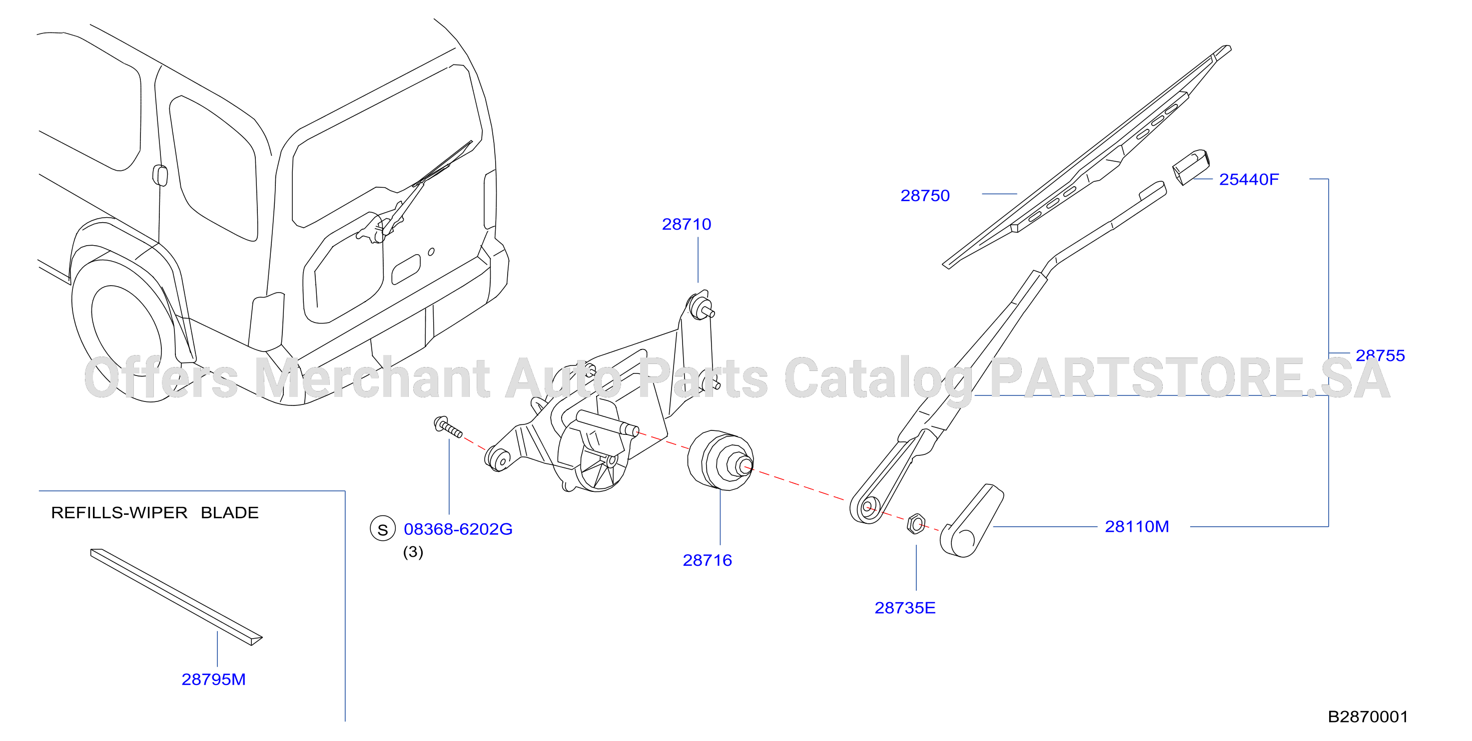 Rear Window Wiper