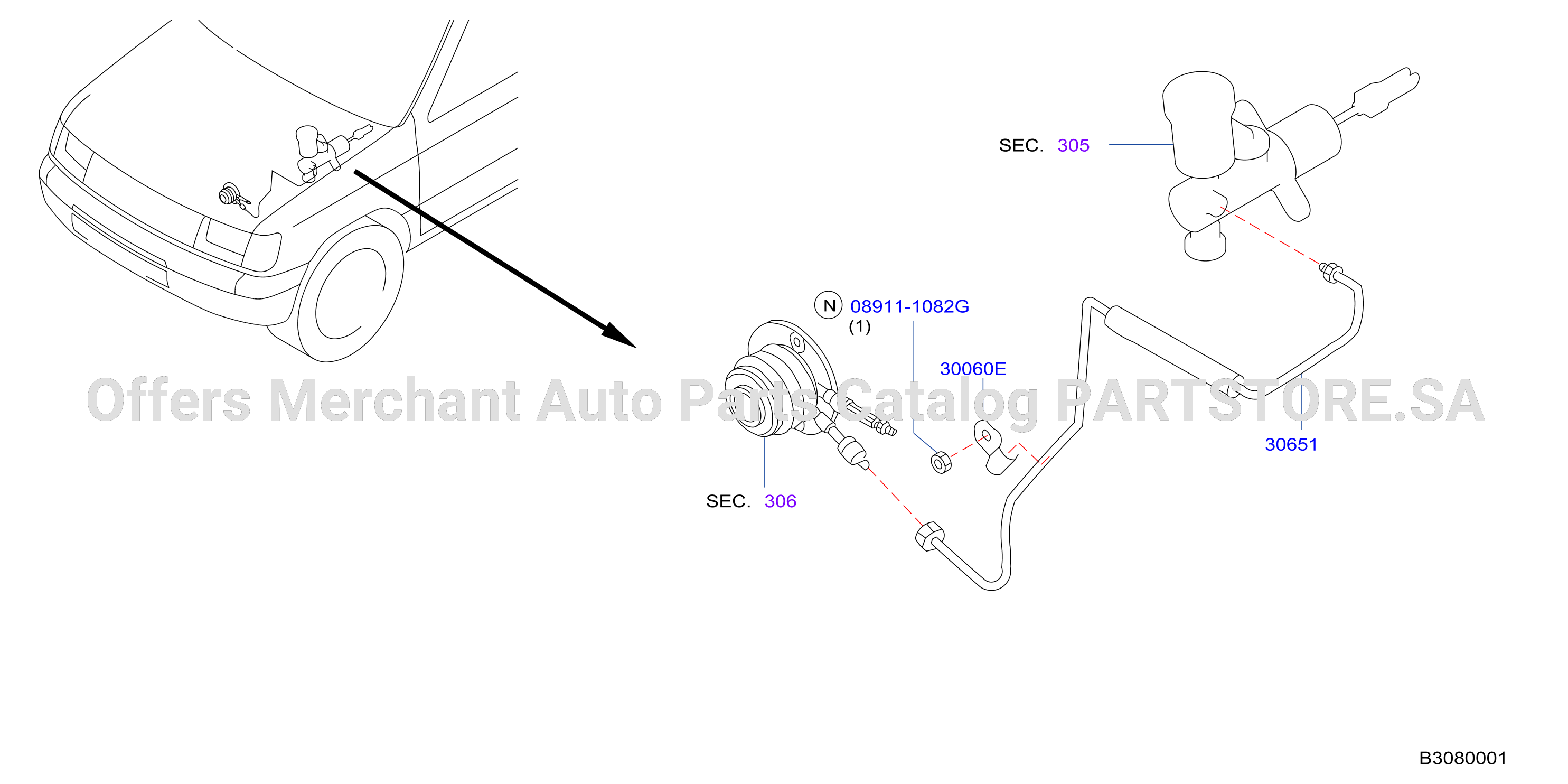Clutch Piping