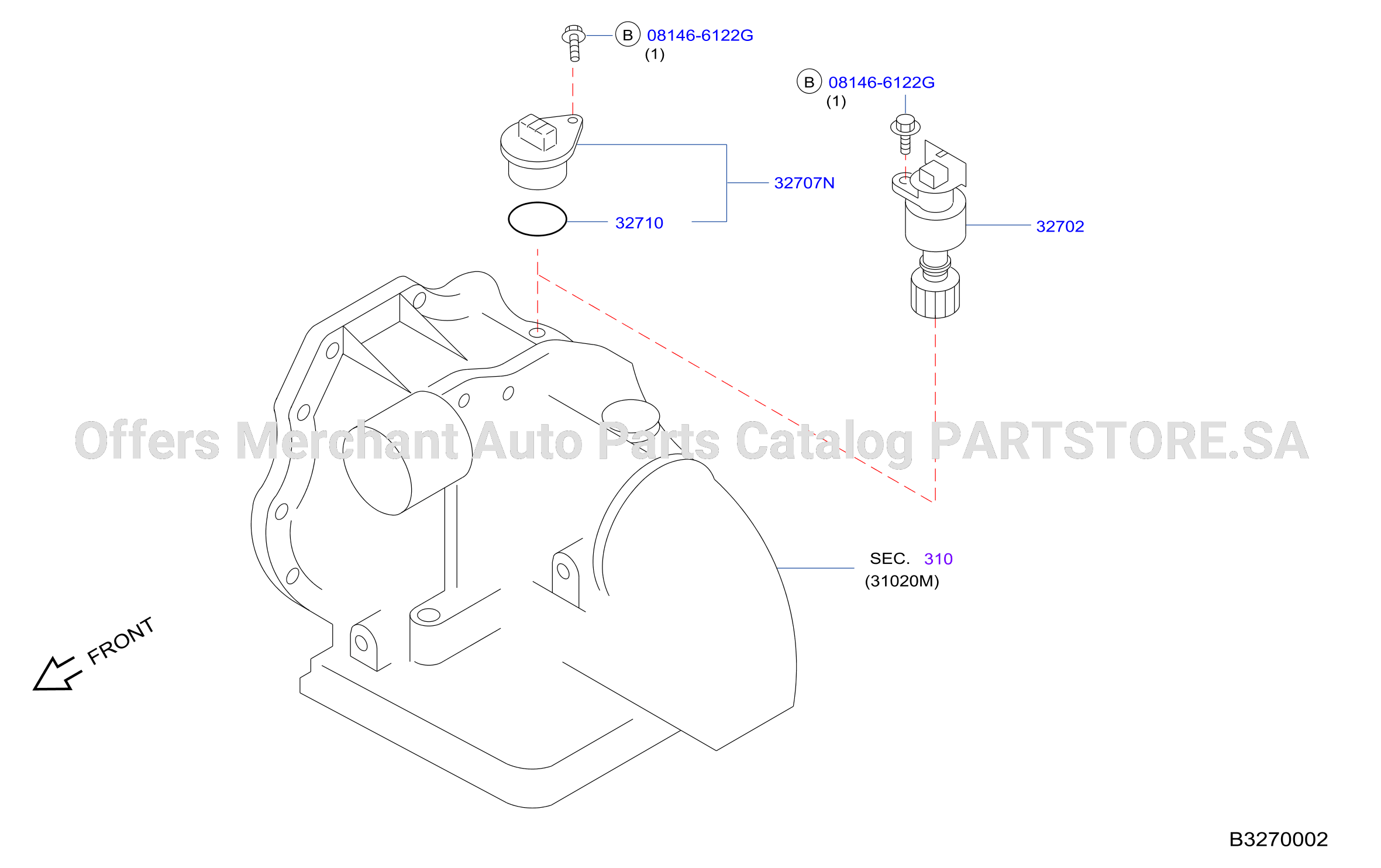 Speedometer Pinion