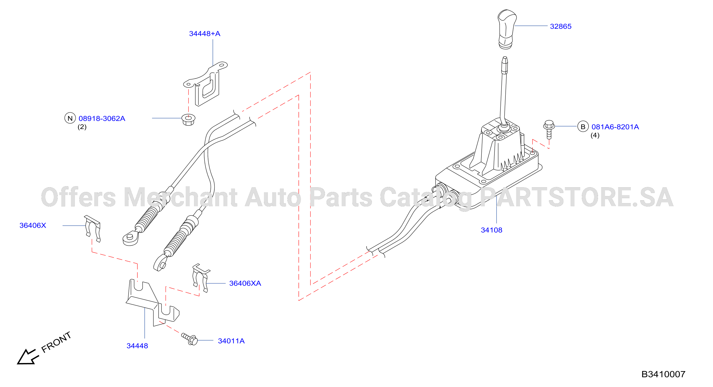 Transmission Control Linkage