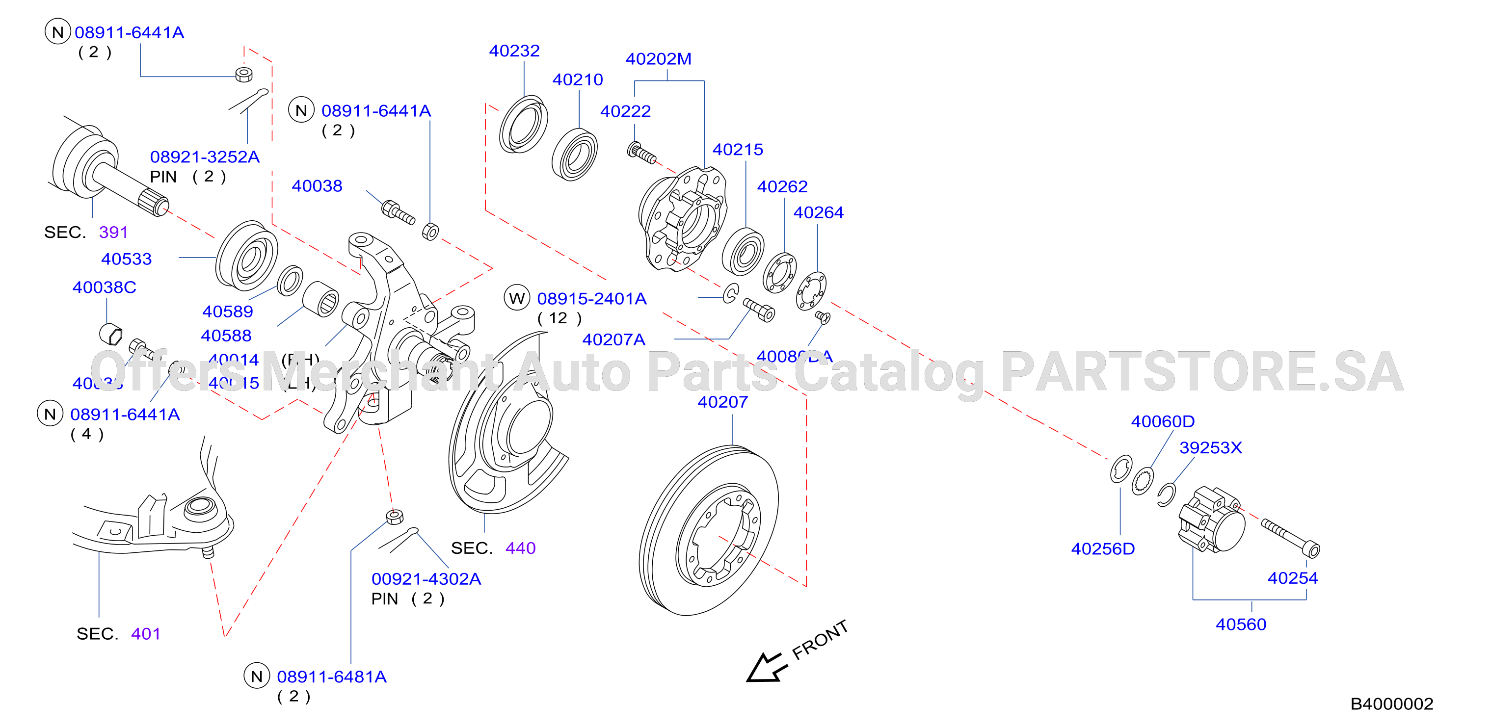 Front Axle