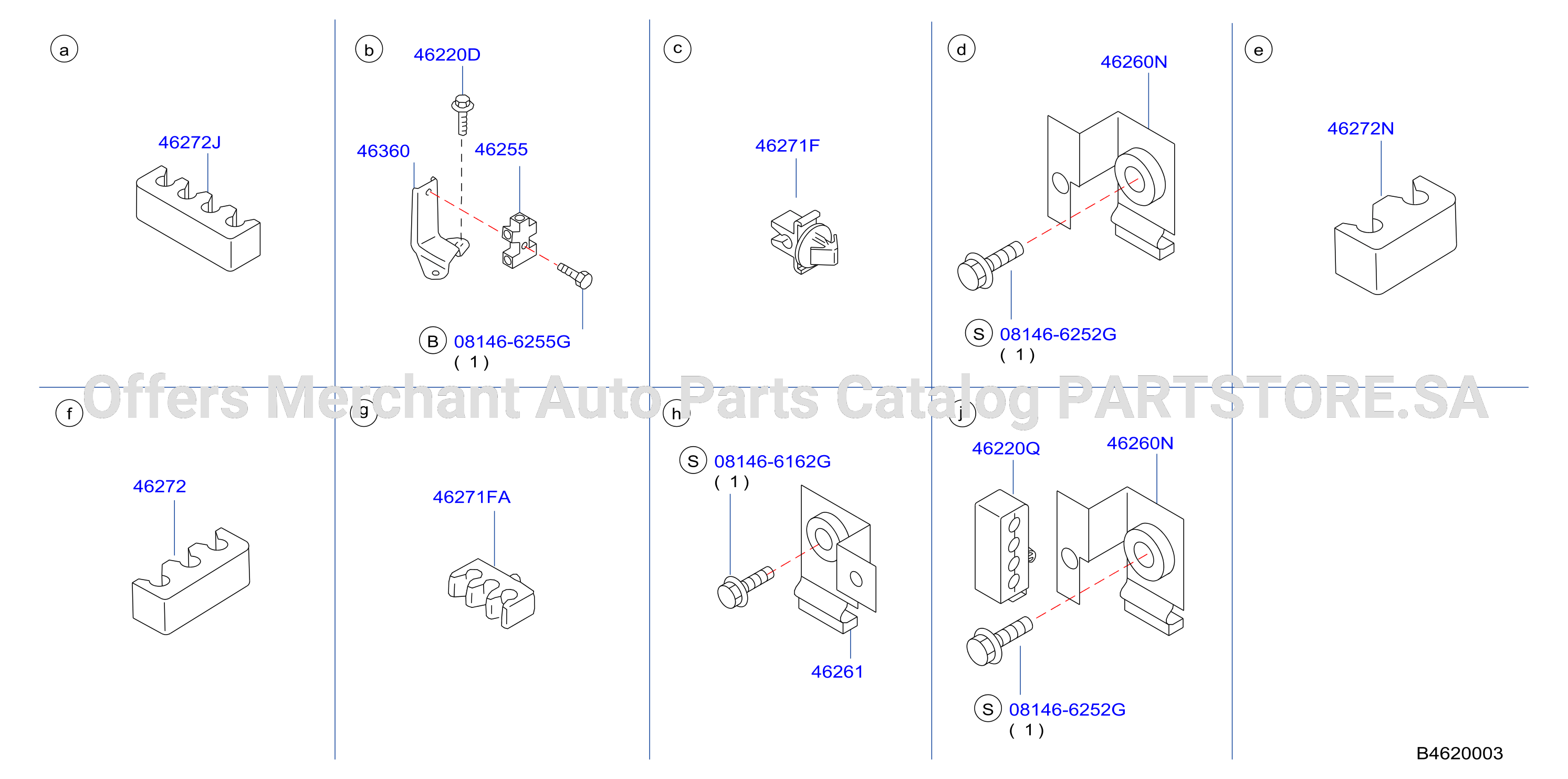Brake Piping Control Clamp Insulator