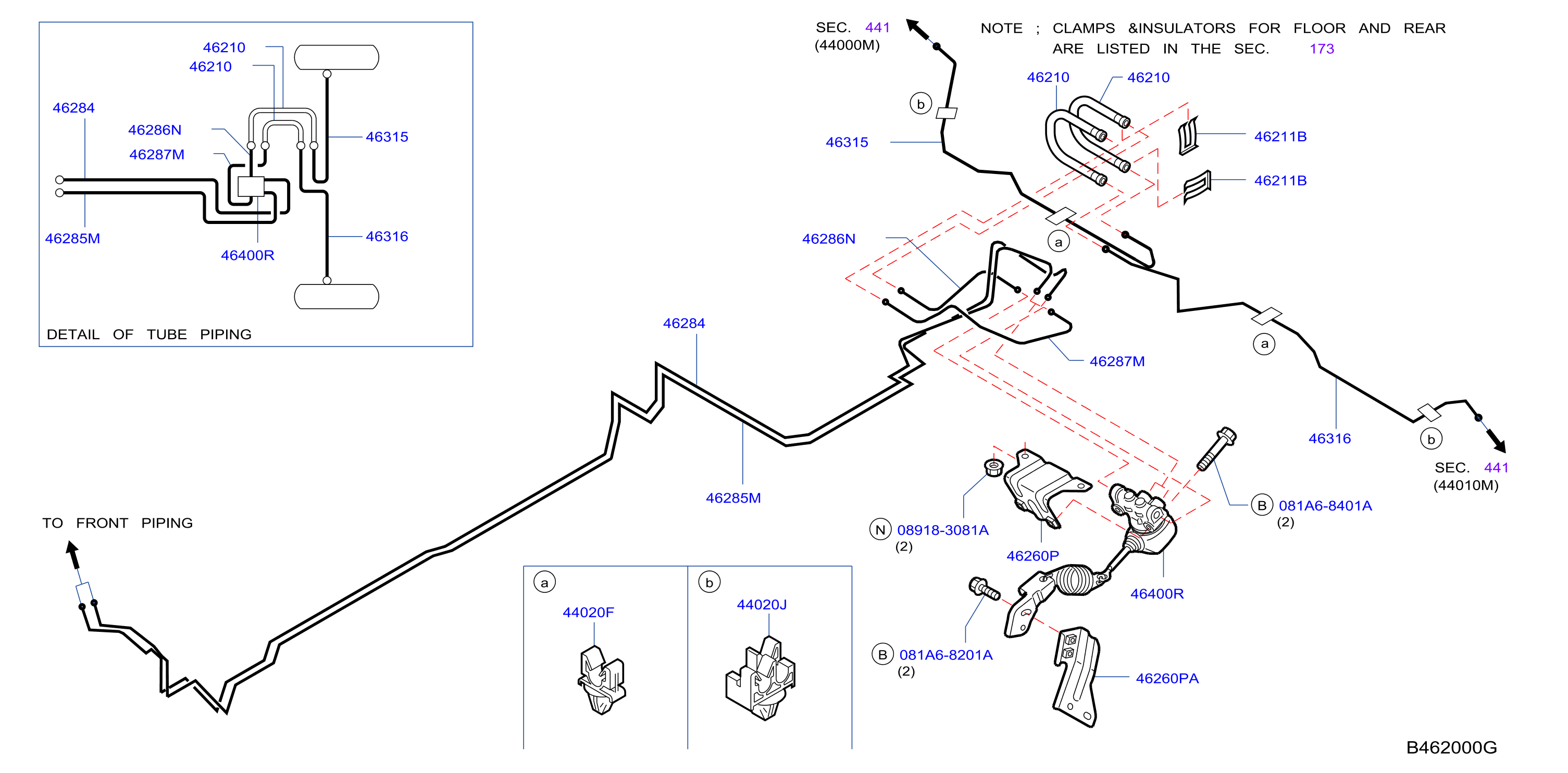 Brake Piping Control Body