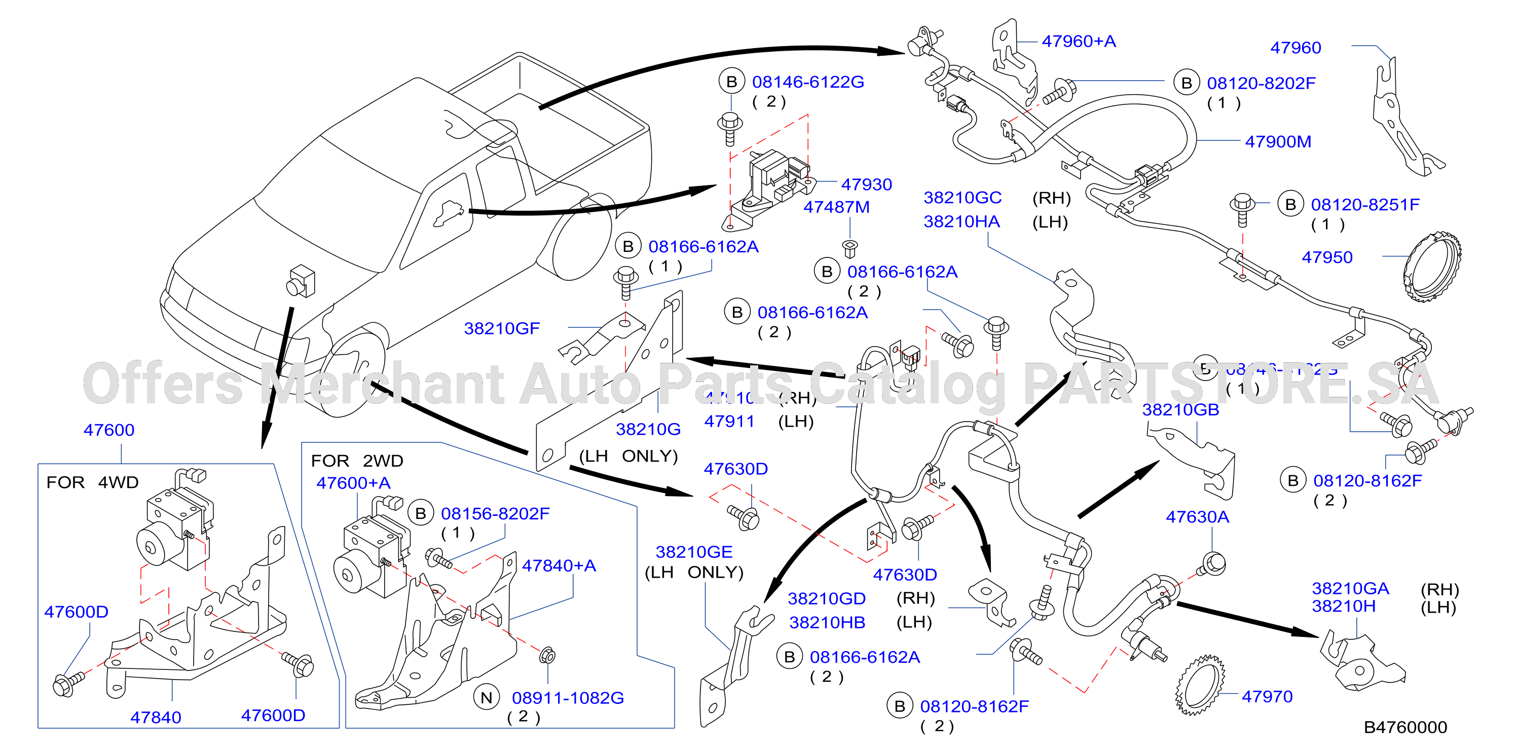 Anti Skid Control 4Wd