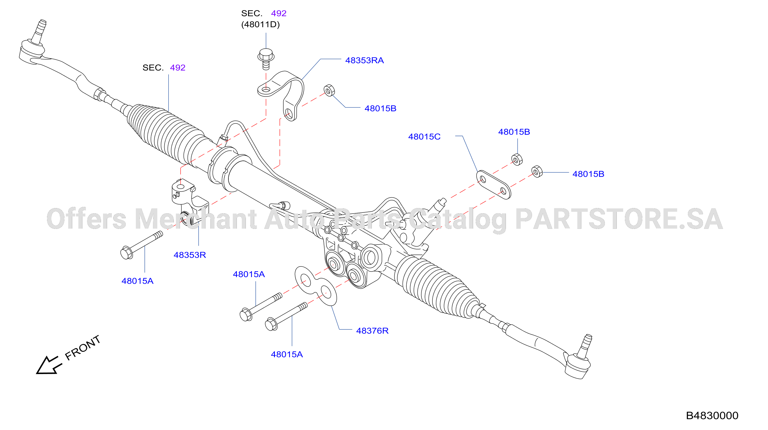 Steering Gear Mounting