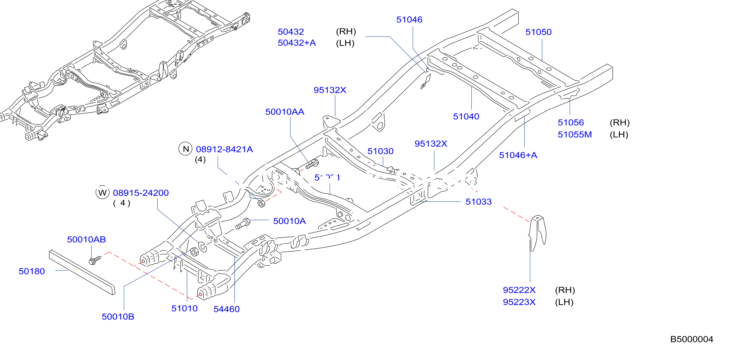 Frame Frame Assy Cross Member