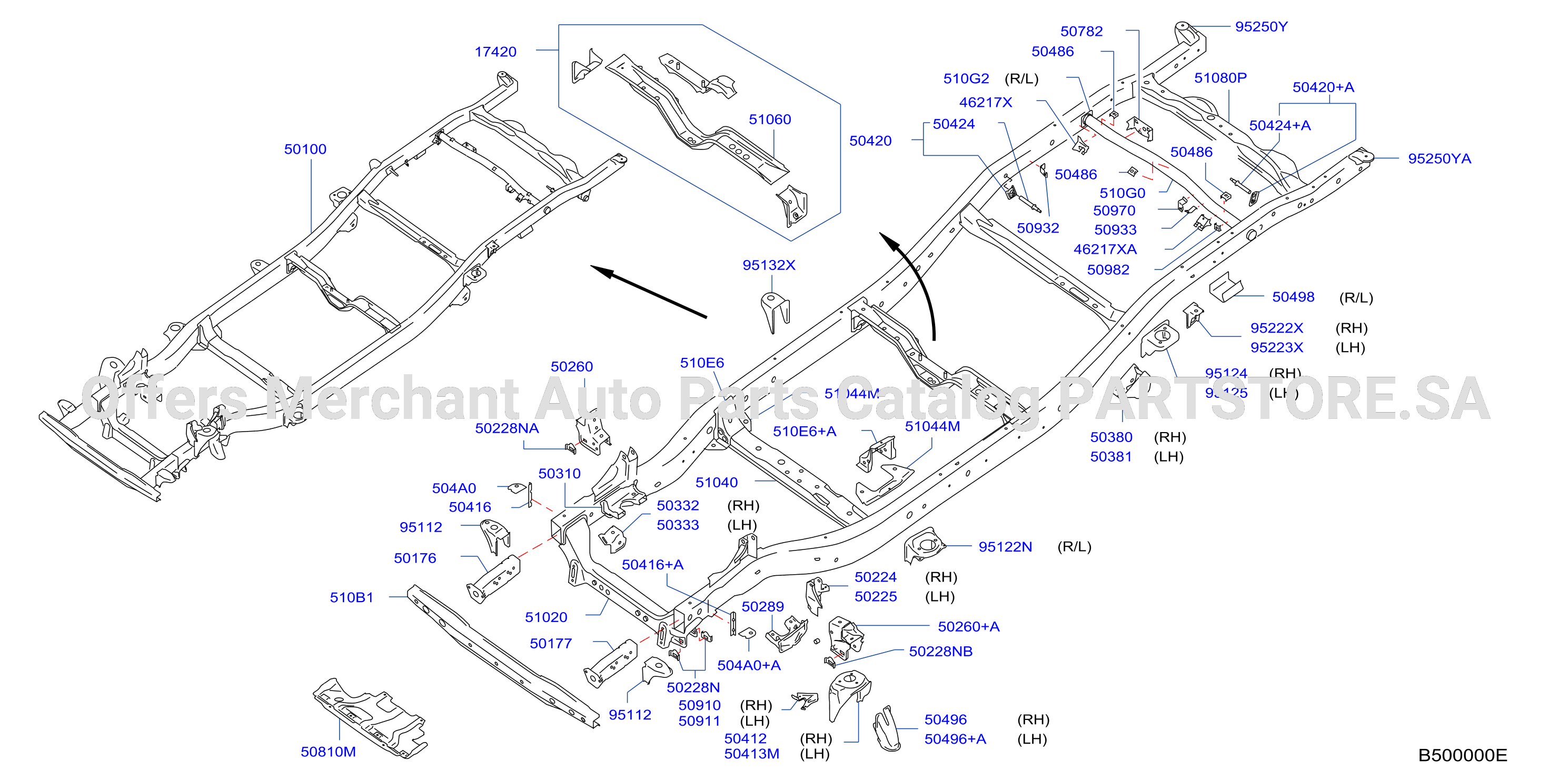 Frame Bracket Cover Under