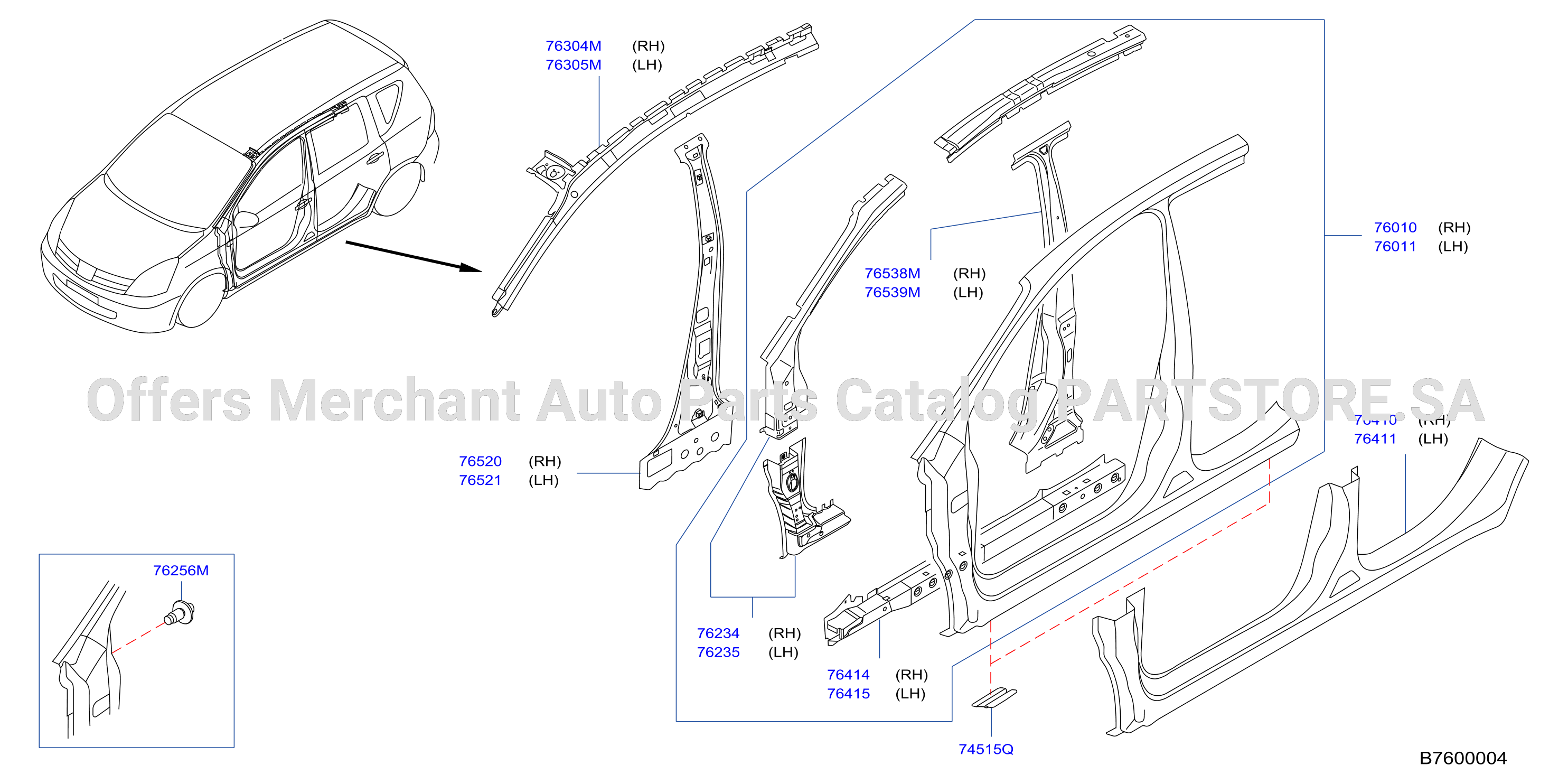 Body Side Panel Front