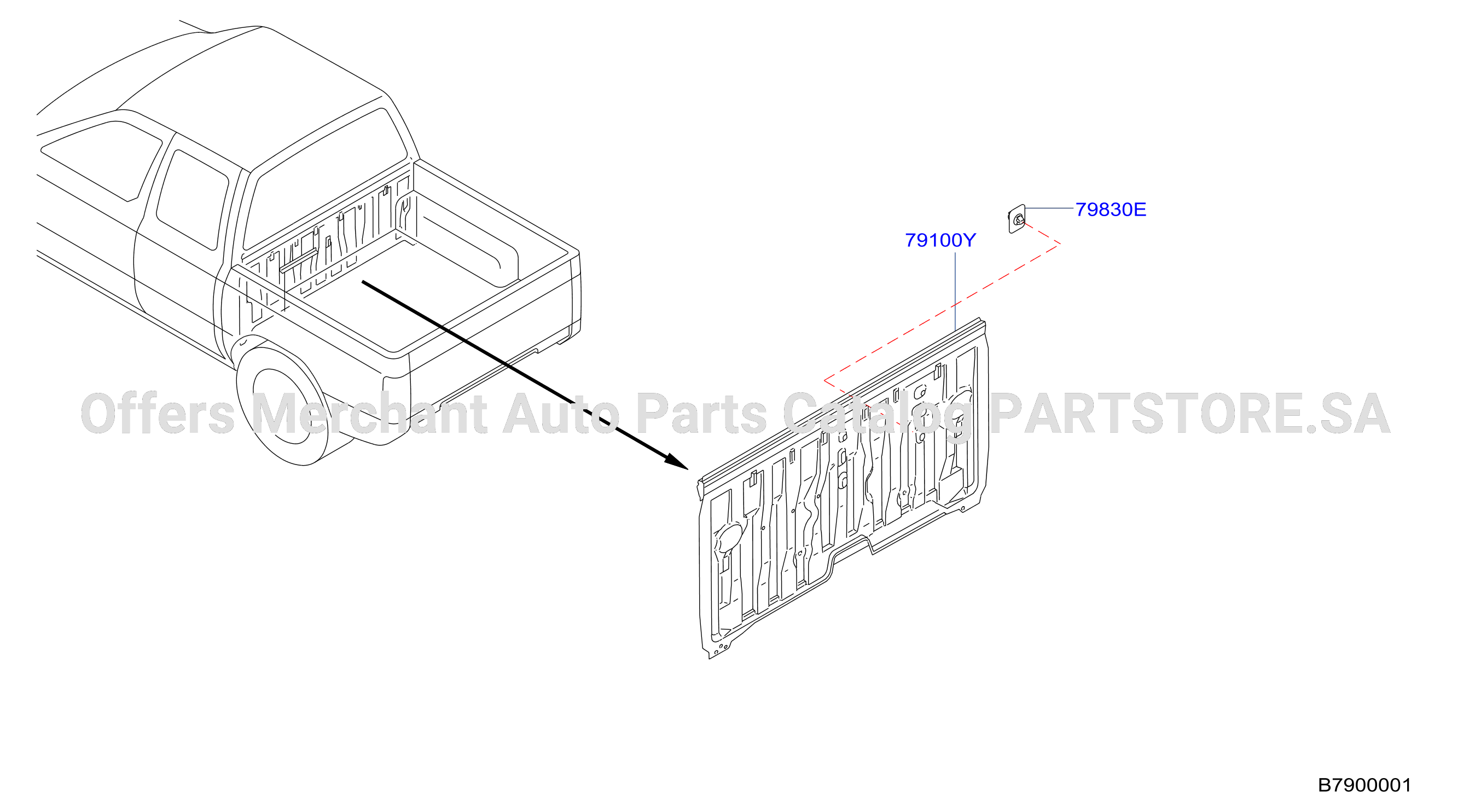 Rear Back Panel Fitting