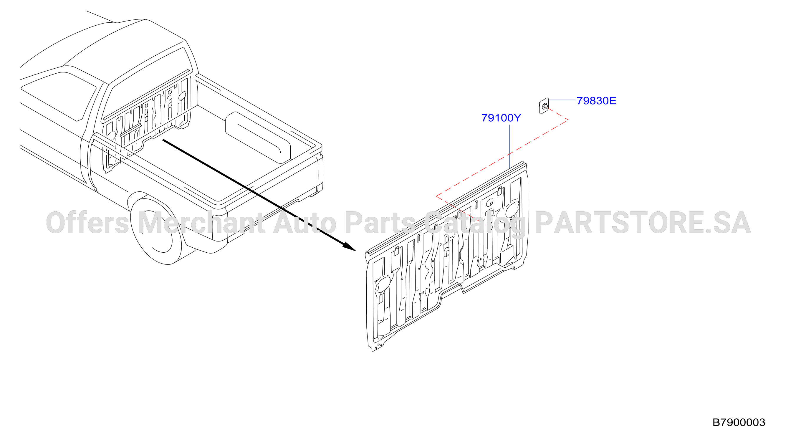 Rear Back Panel Fitting