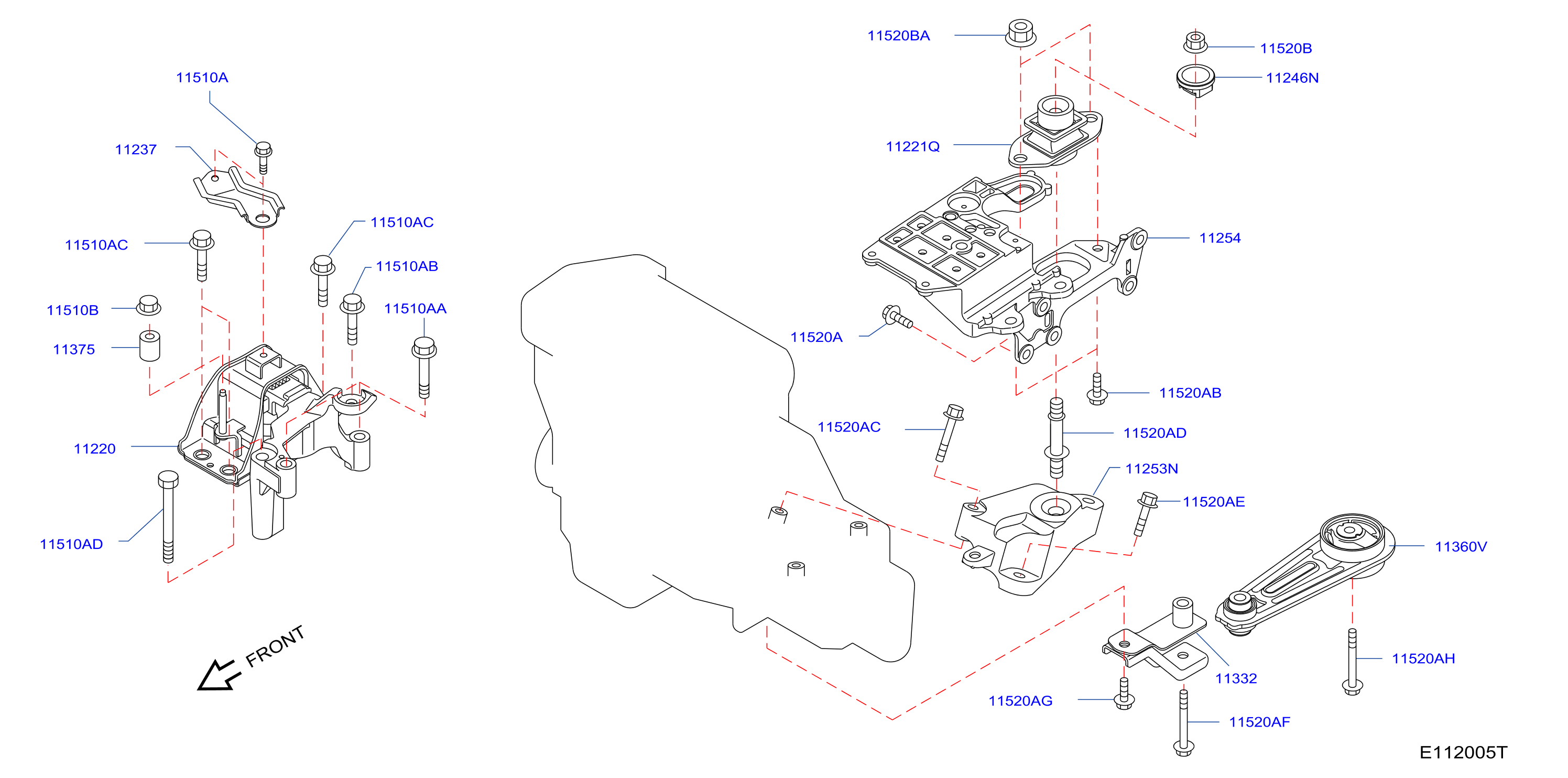 Engine Transmission Mounting