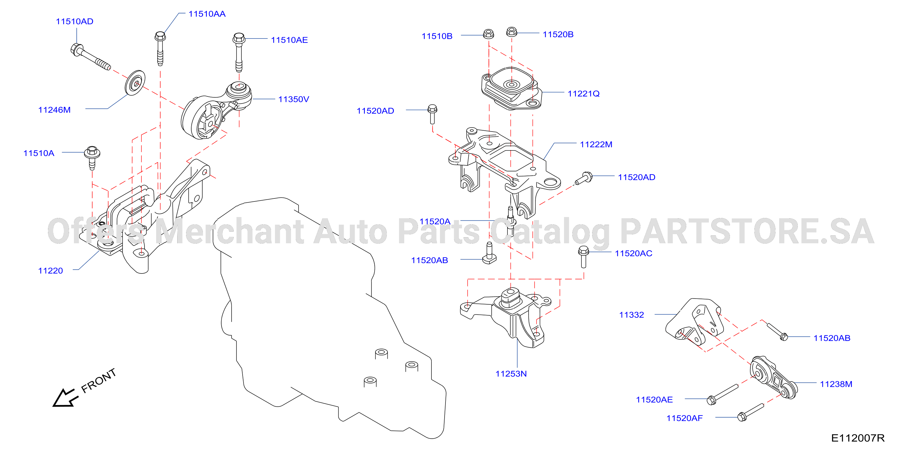 Engine Transmission Mounting