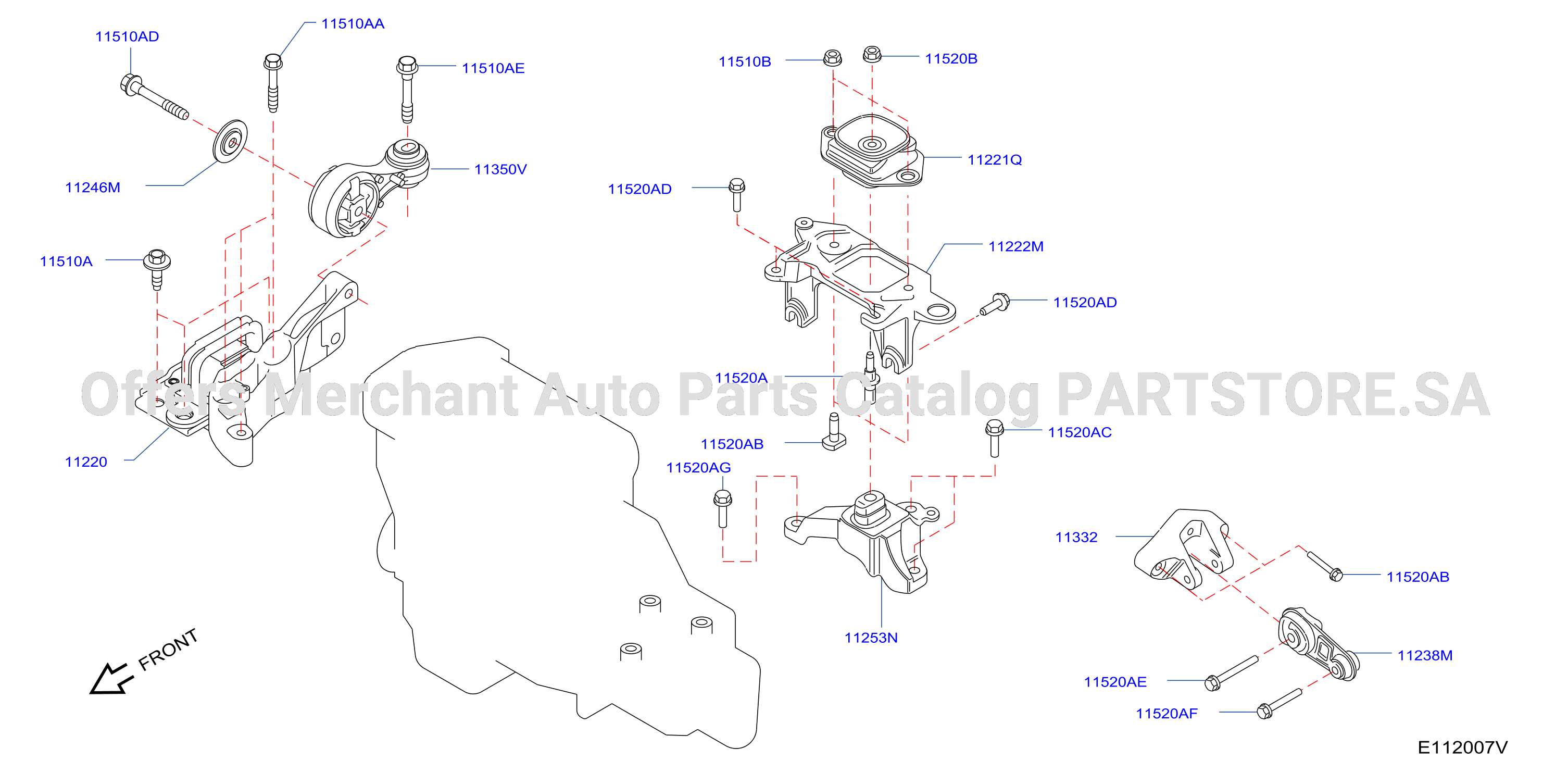 Engine Transmission Mounting