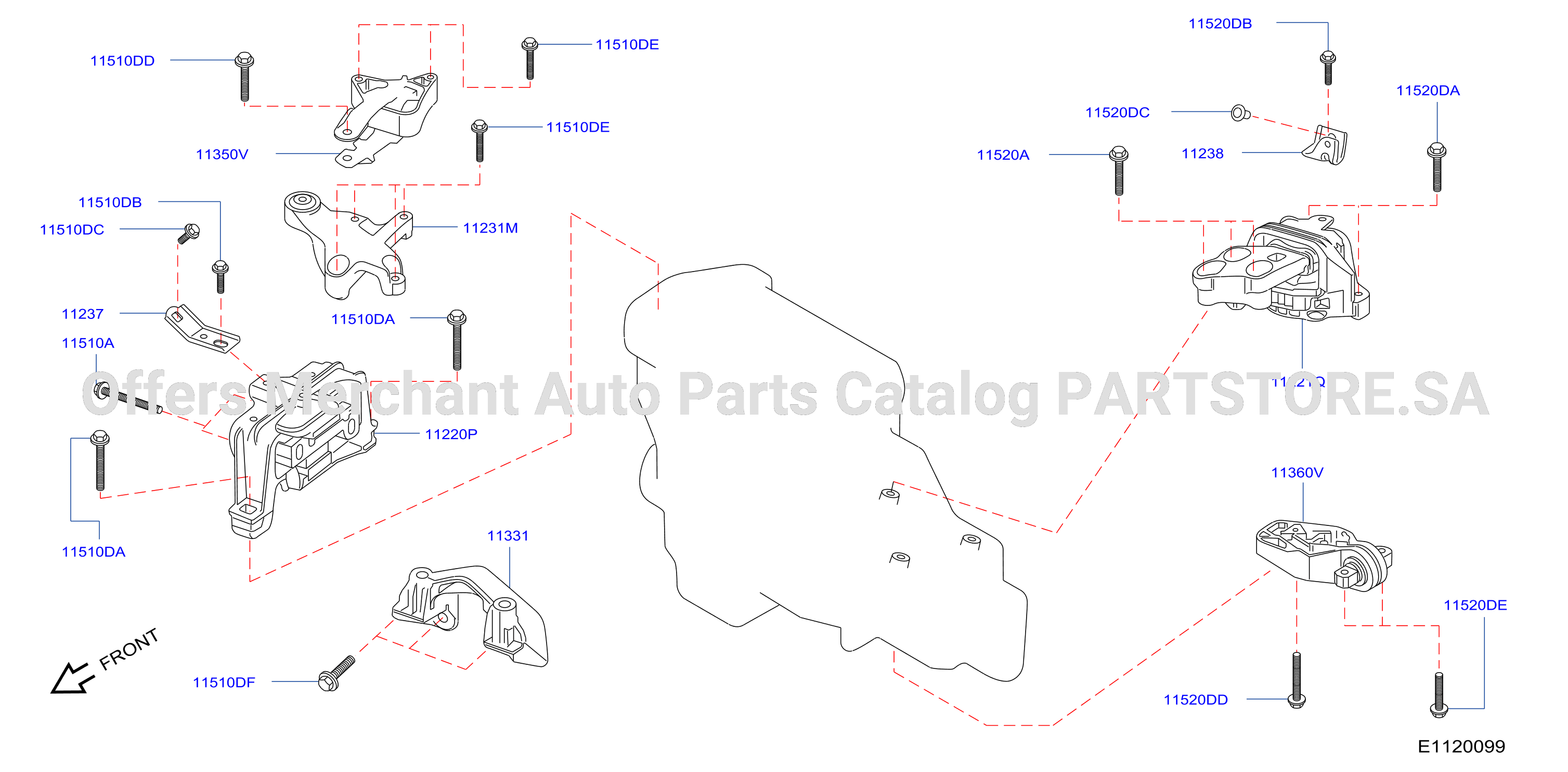 Engine Transmission Mounting