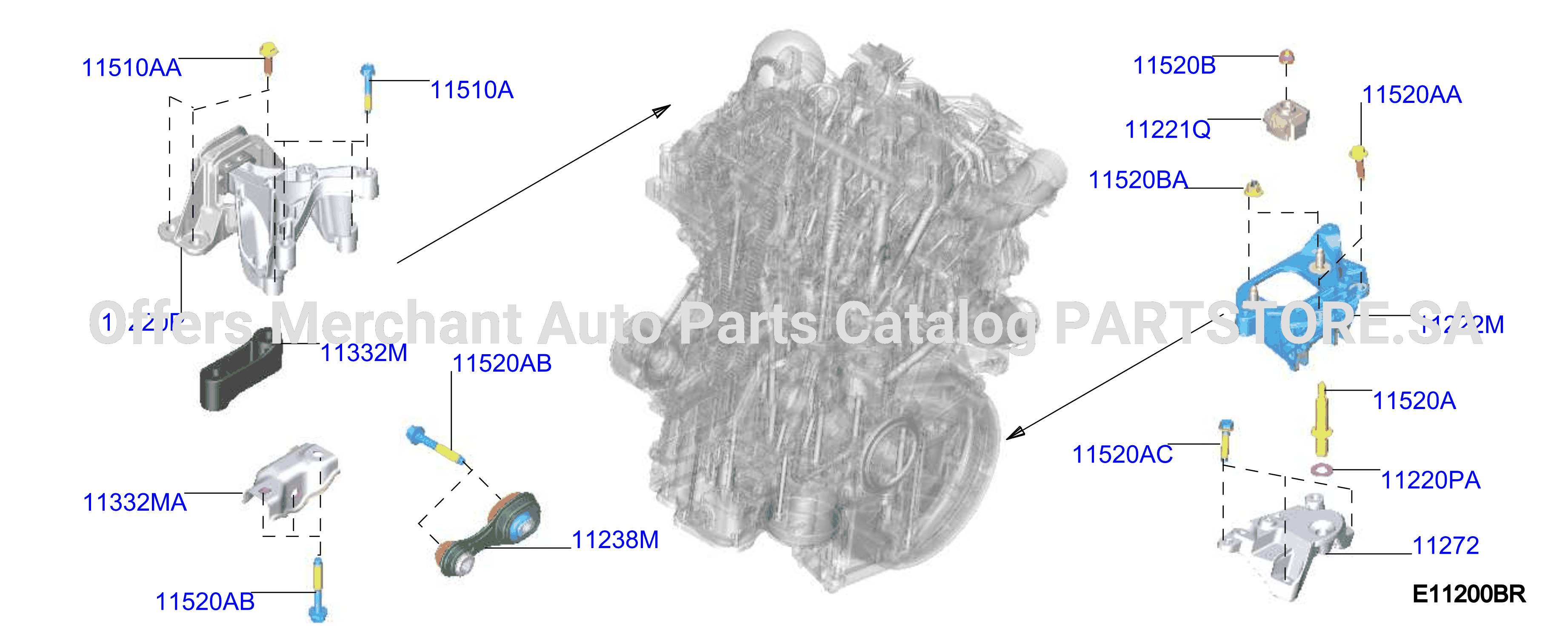 Engine Transmission Mounting