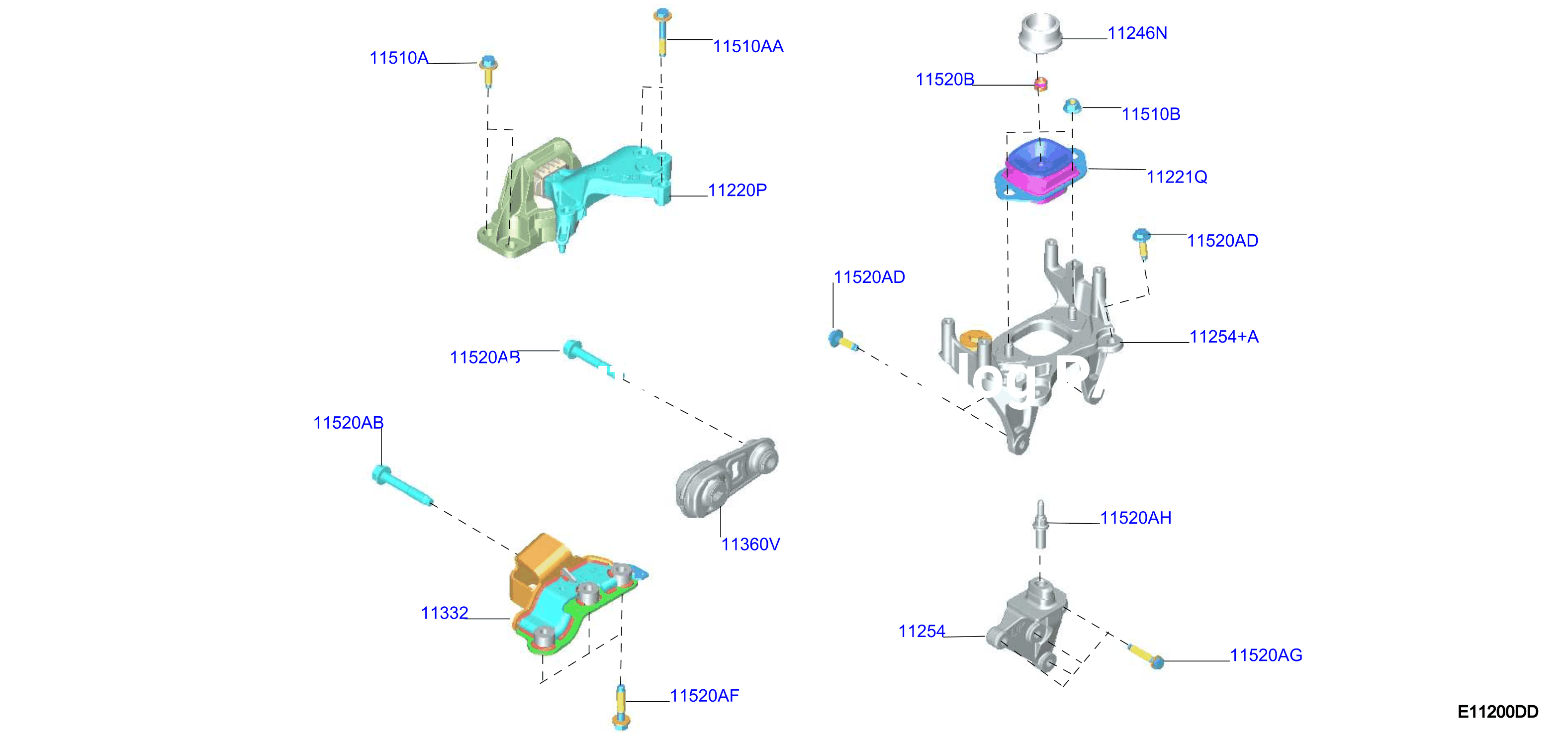 Engine Transmission Mounting