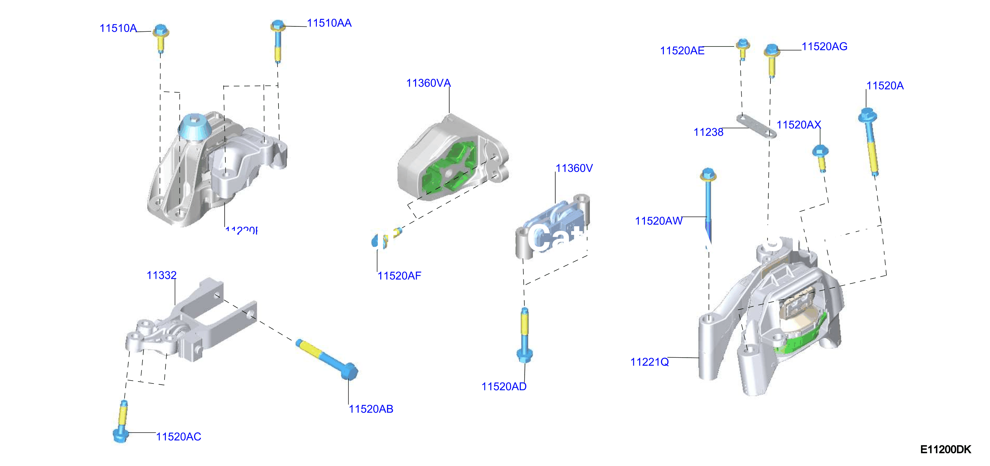 Engine Transmission Mounting