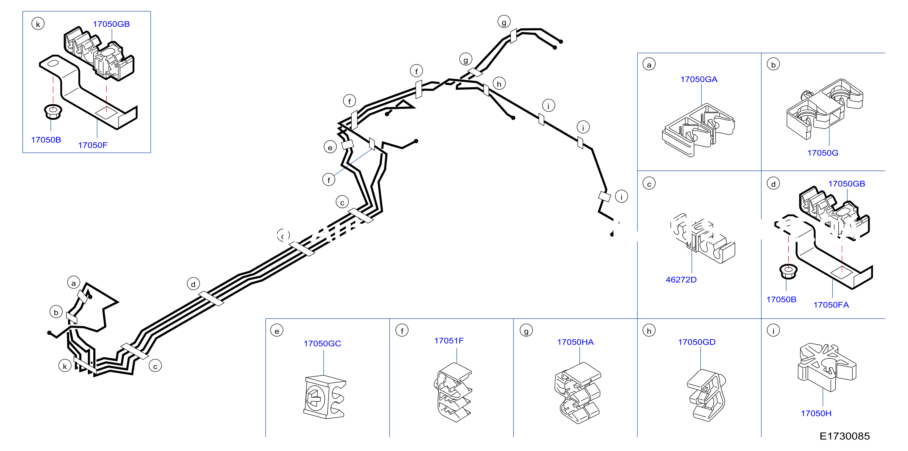 Fuel Piping Fuel Brake Piping