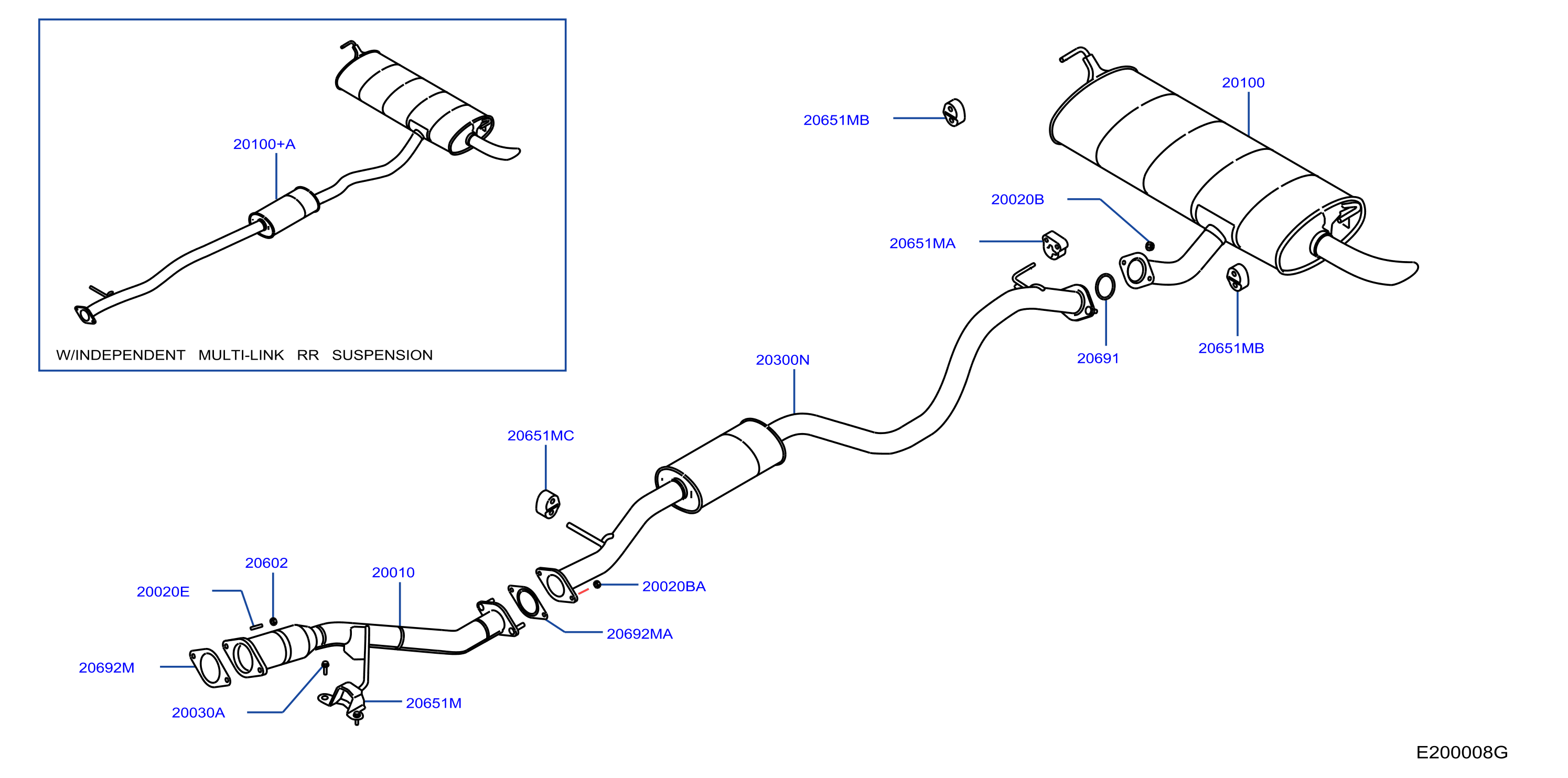 Exhaust Tube Muffler