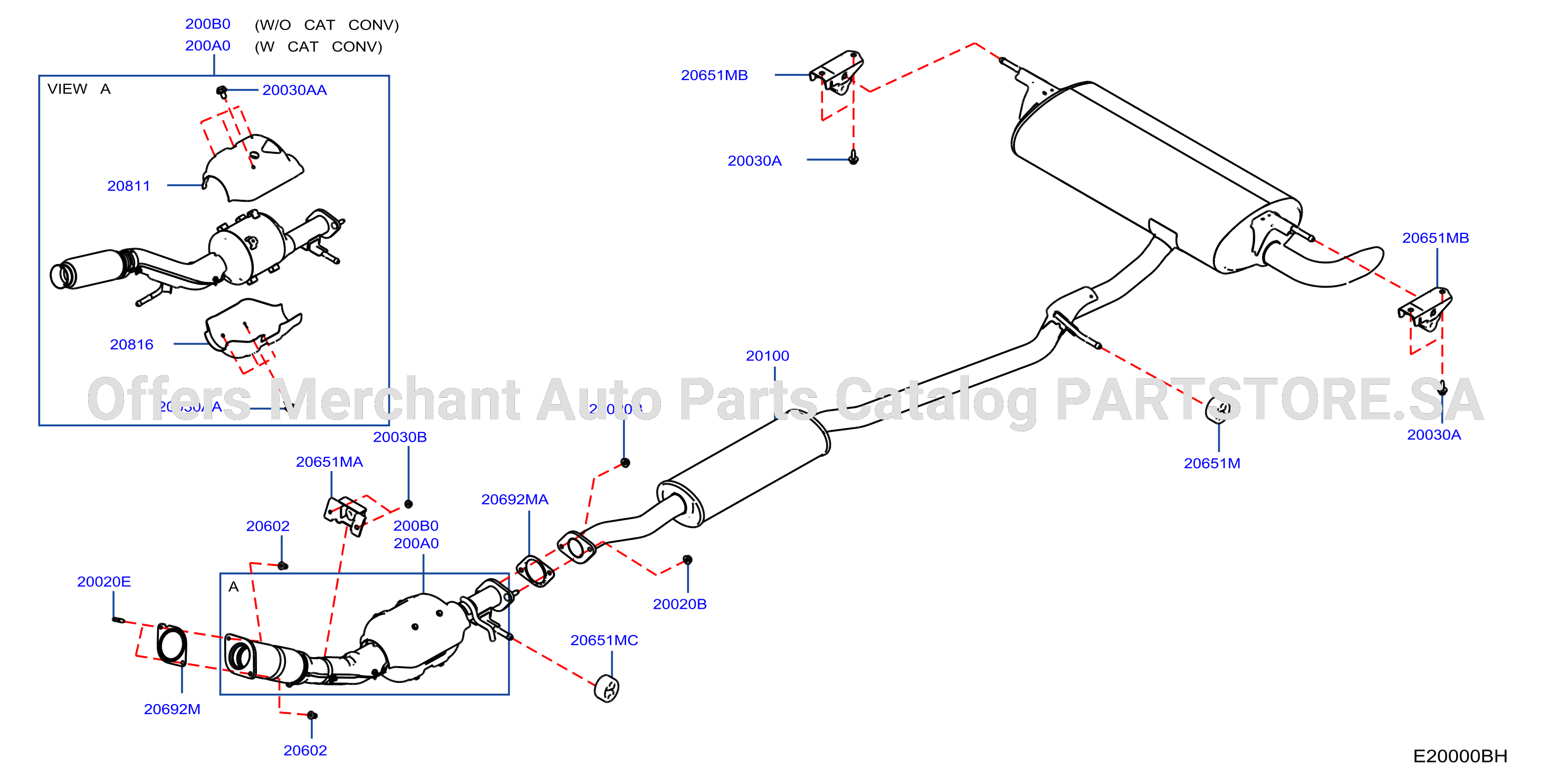 Exhaust Tube Muffler