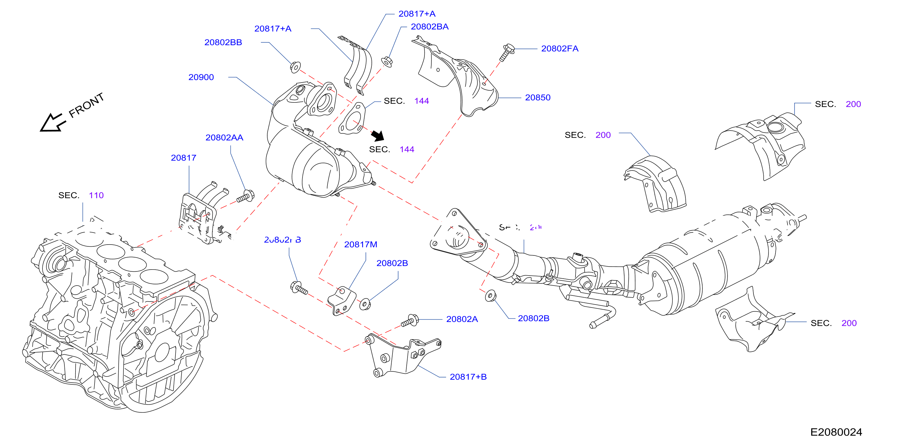 Catalyst Converter Exhaust Fuel Ure In M9R Round Dpf