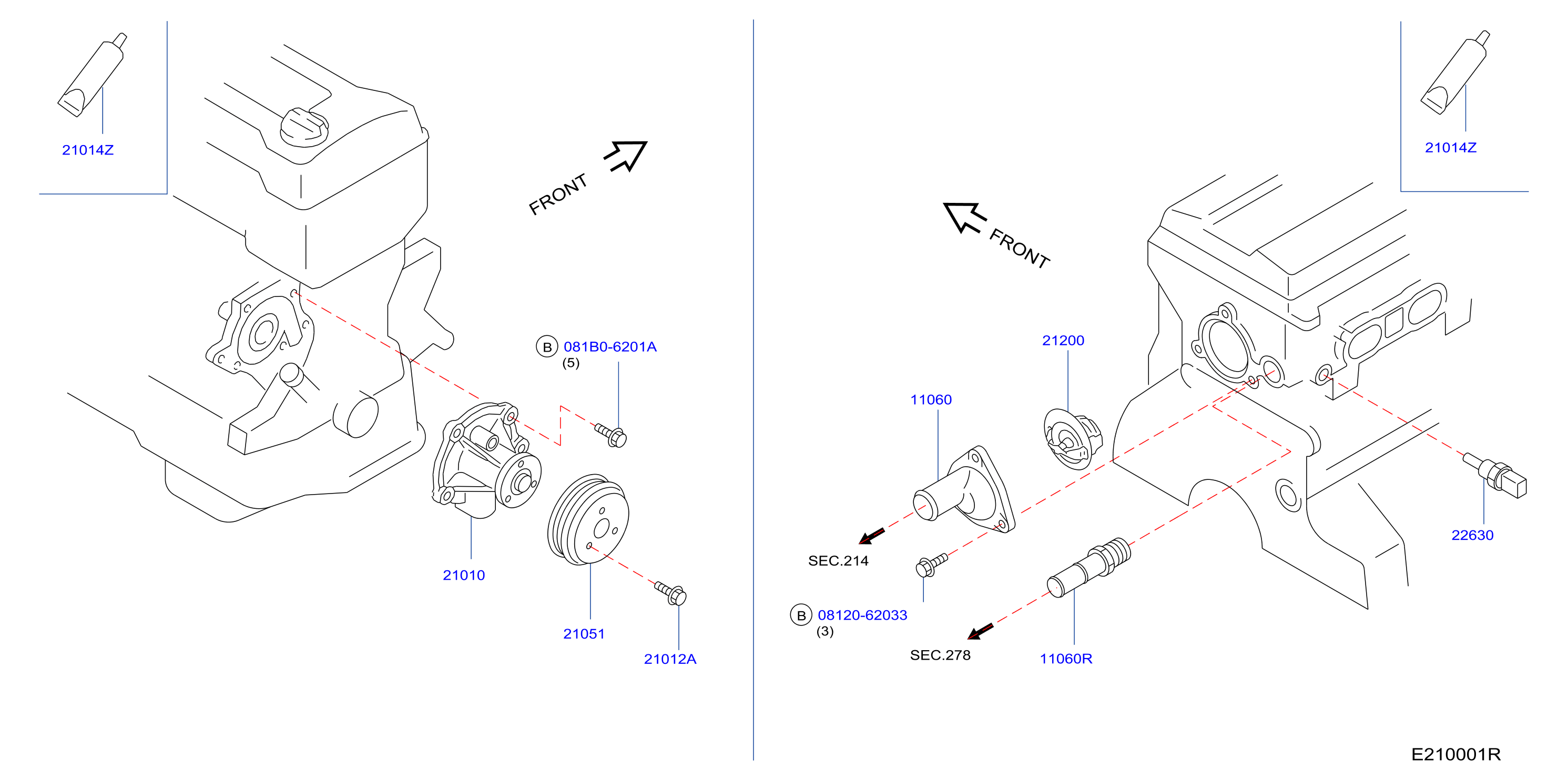 Water Pump Cooling Fan Thermostat
