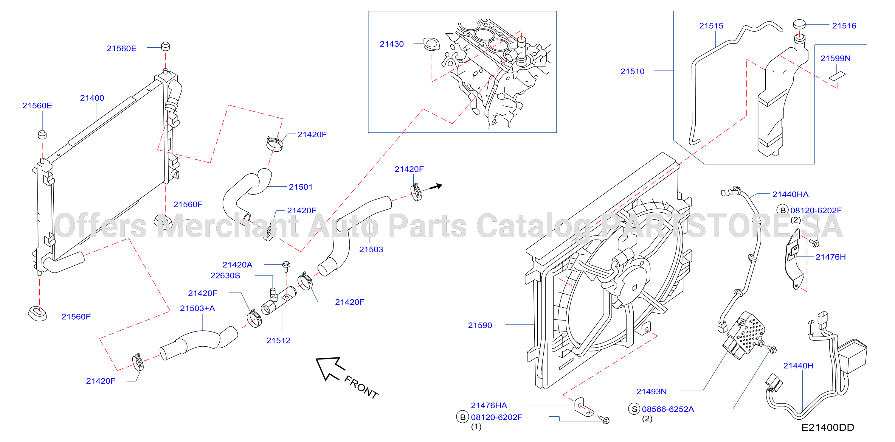 Radiator Shroud Inverter Cooling Radiator