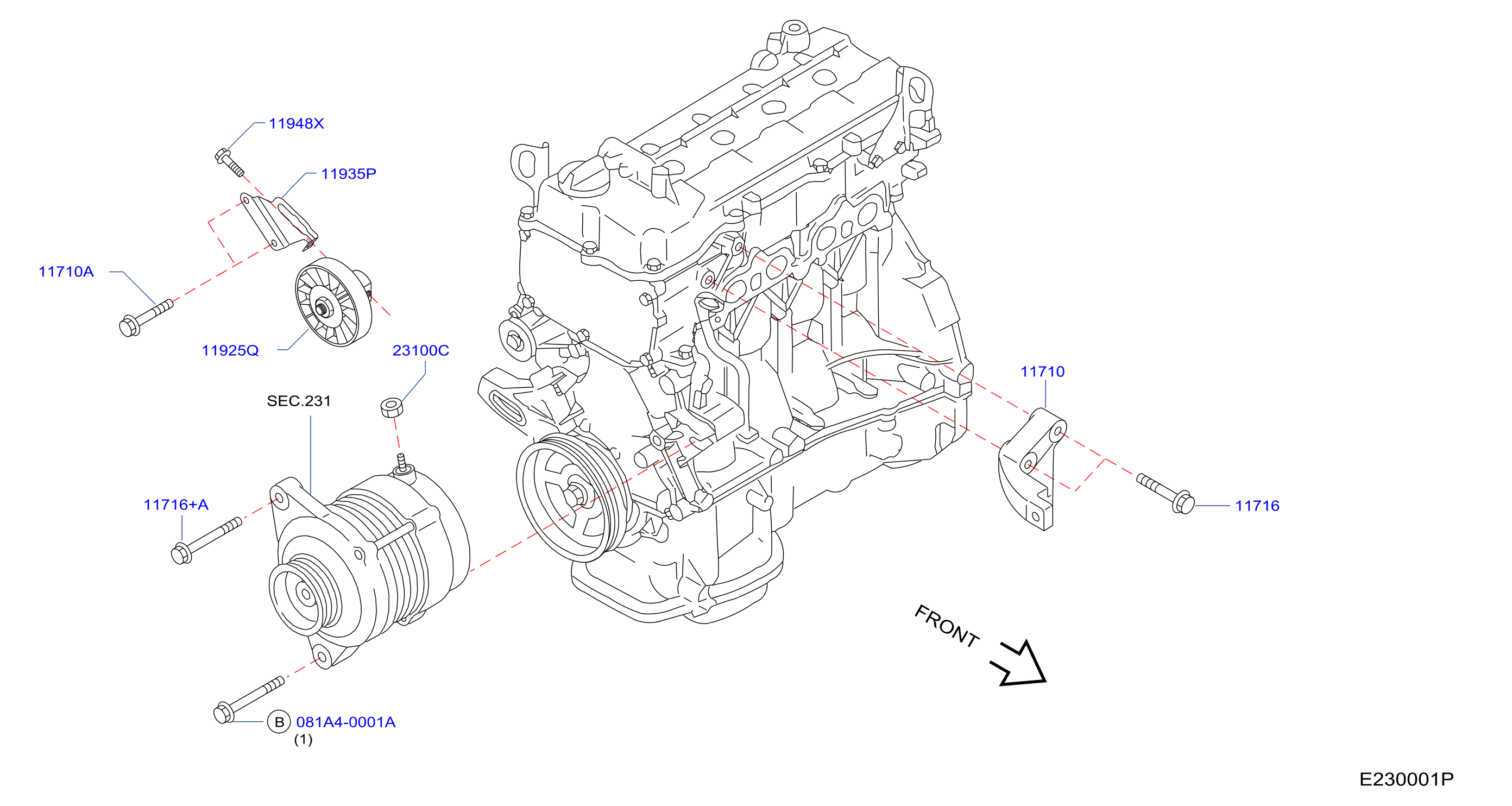 Alternator Fitting